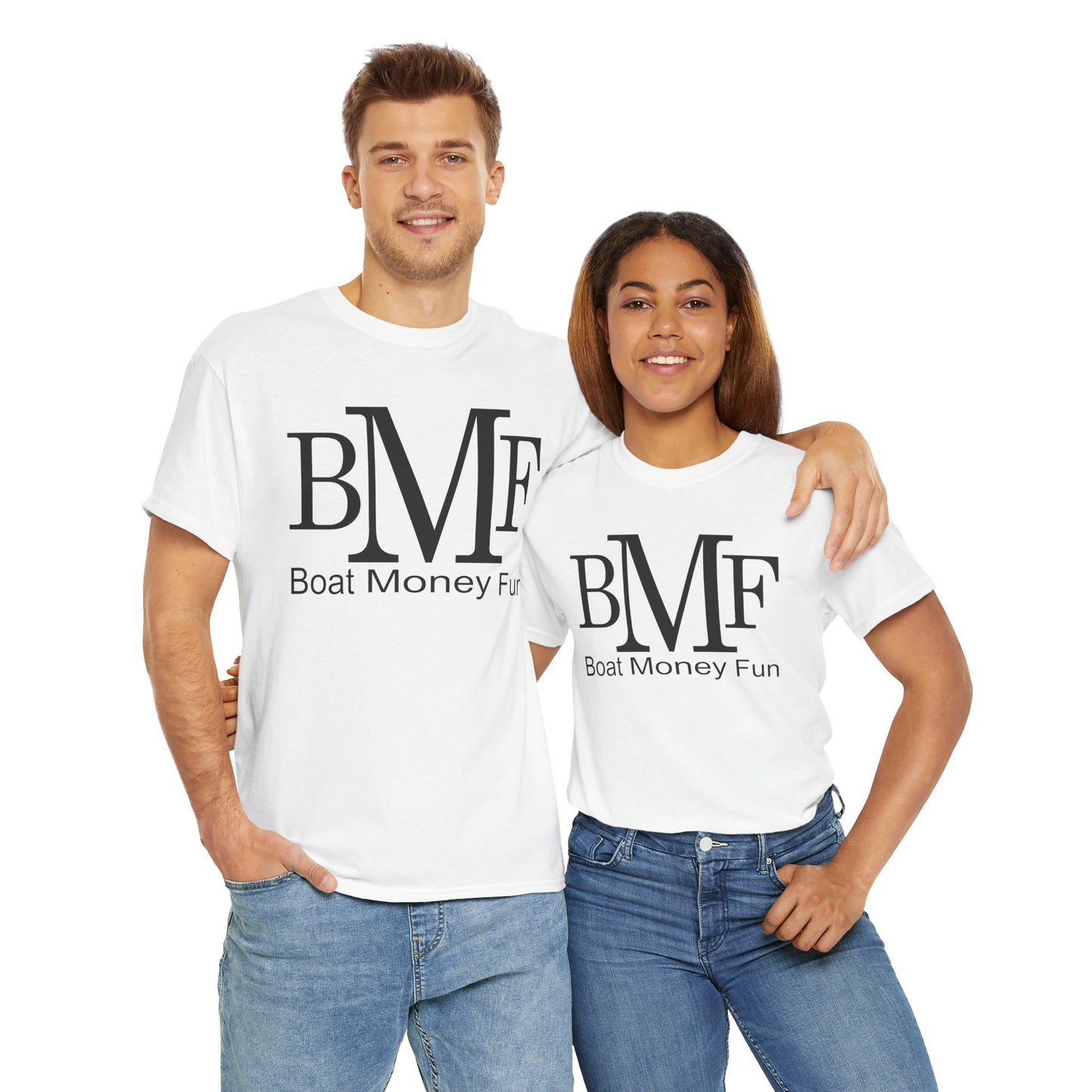 BMF - Boat Money Fun T-Shirt for Nautical Lovers-DMVBOC
