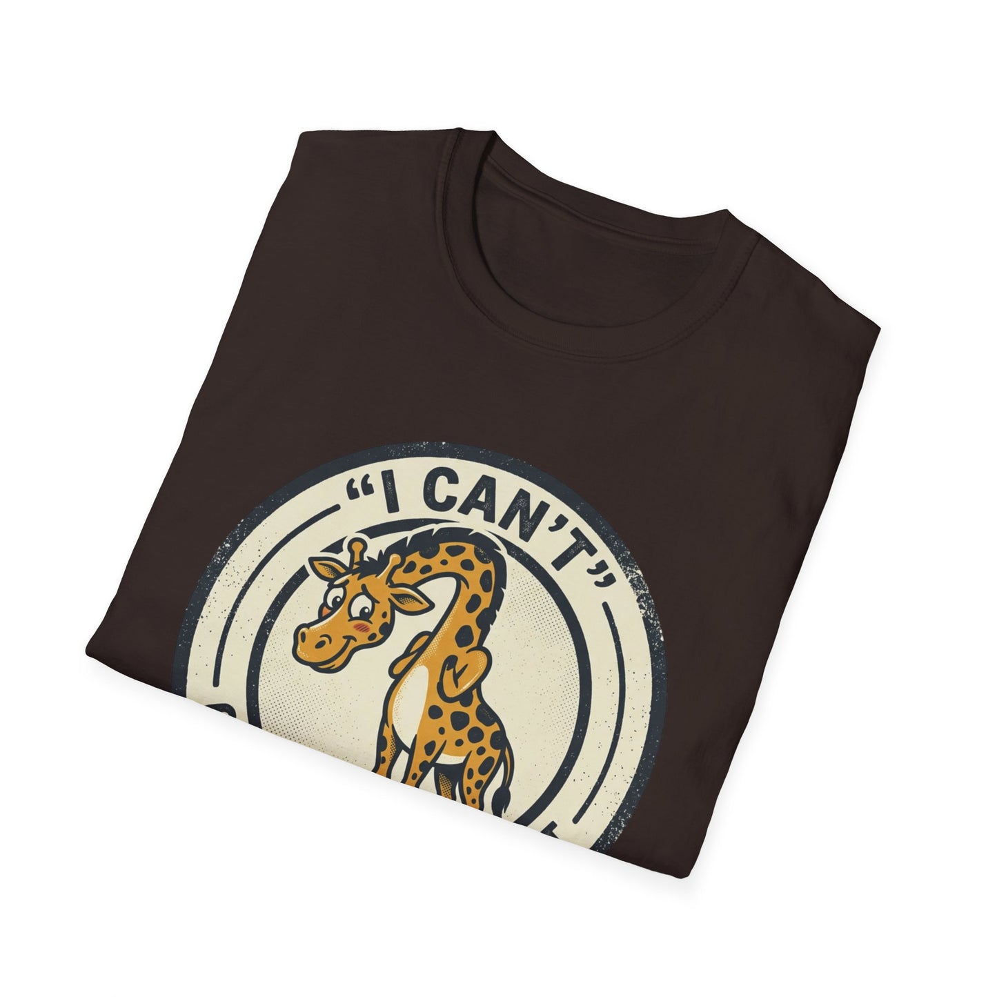 Giraffe 'I Can't Control My Height' T-Shirt