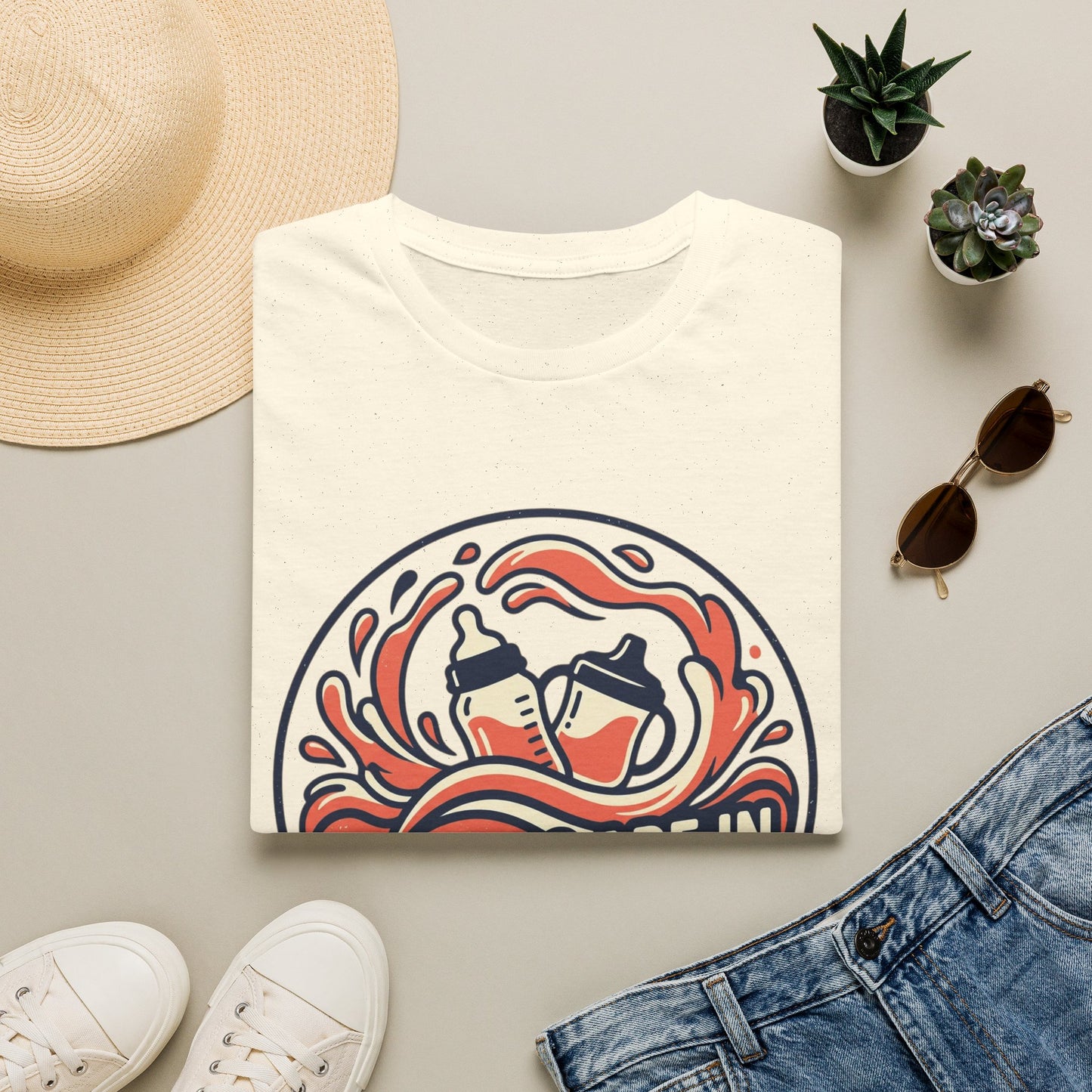 "My Kids Are in Liquid Form" Funny Parenting Tee