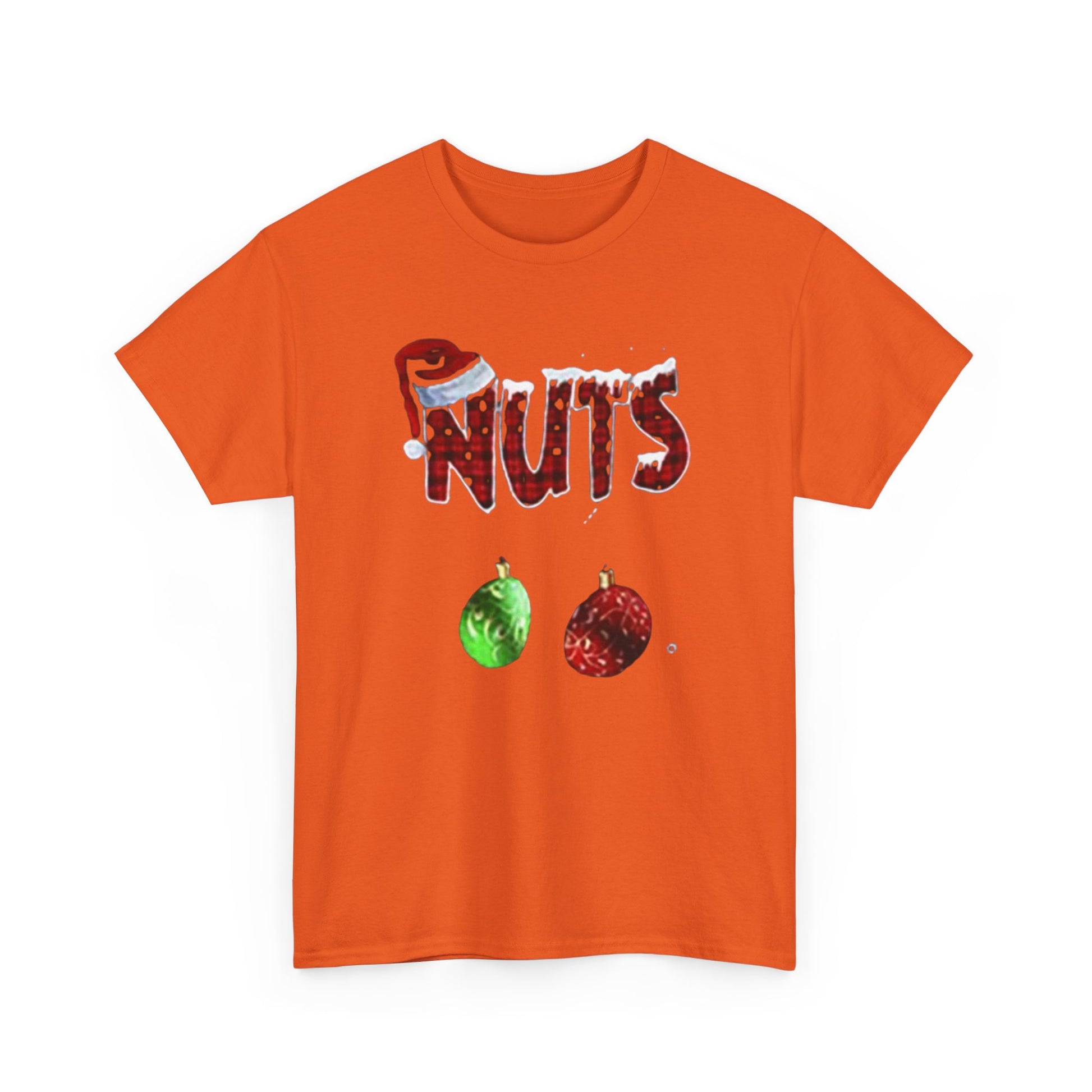 Holiday 'Nuts' Tee — Funny Christmas Ornament Graphic T-Shirt Printify