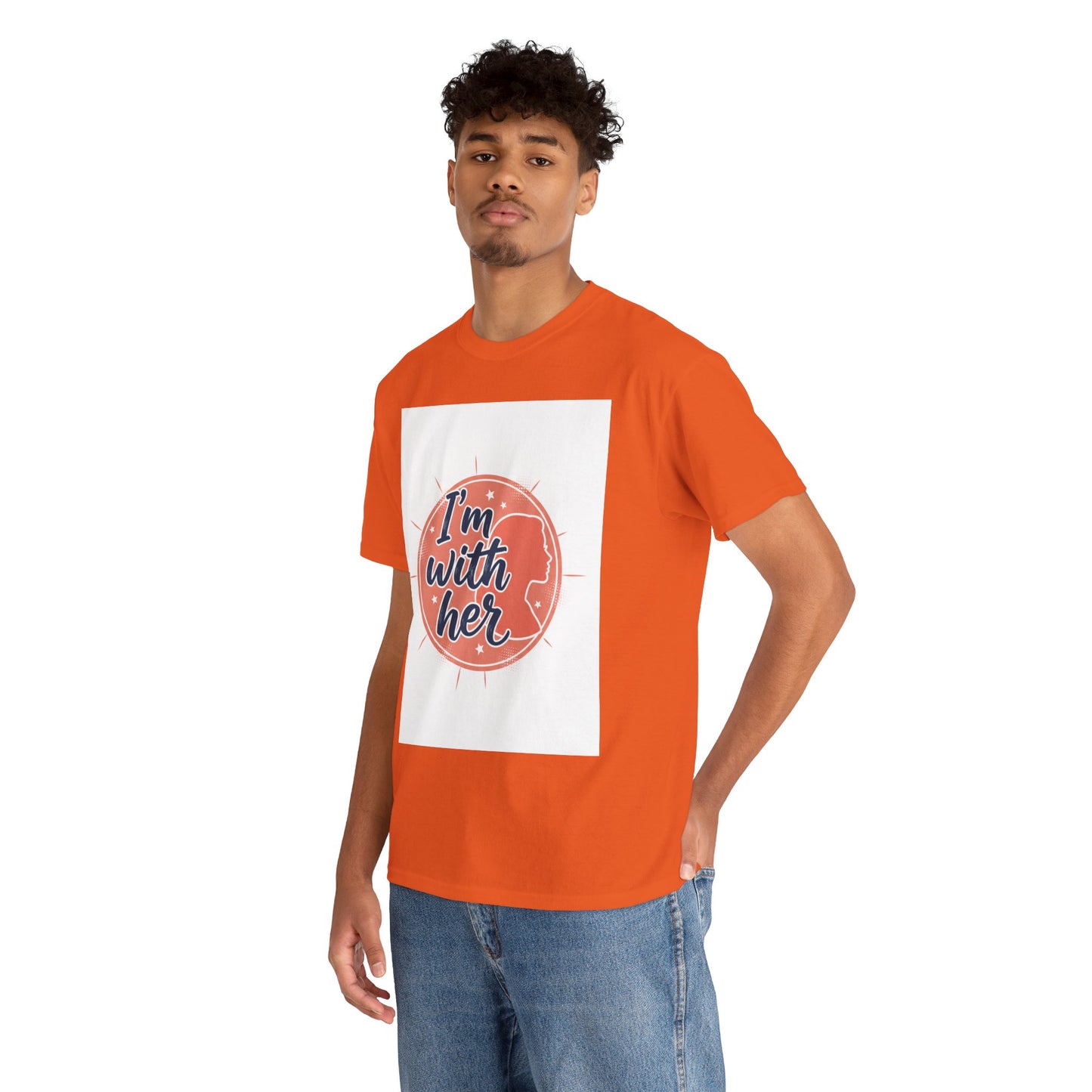 I'm With Her Tee — Feminist Equality Graphic T-Shirt