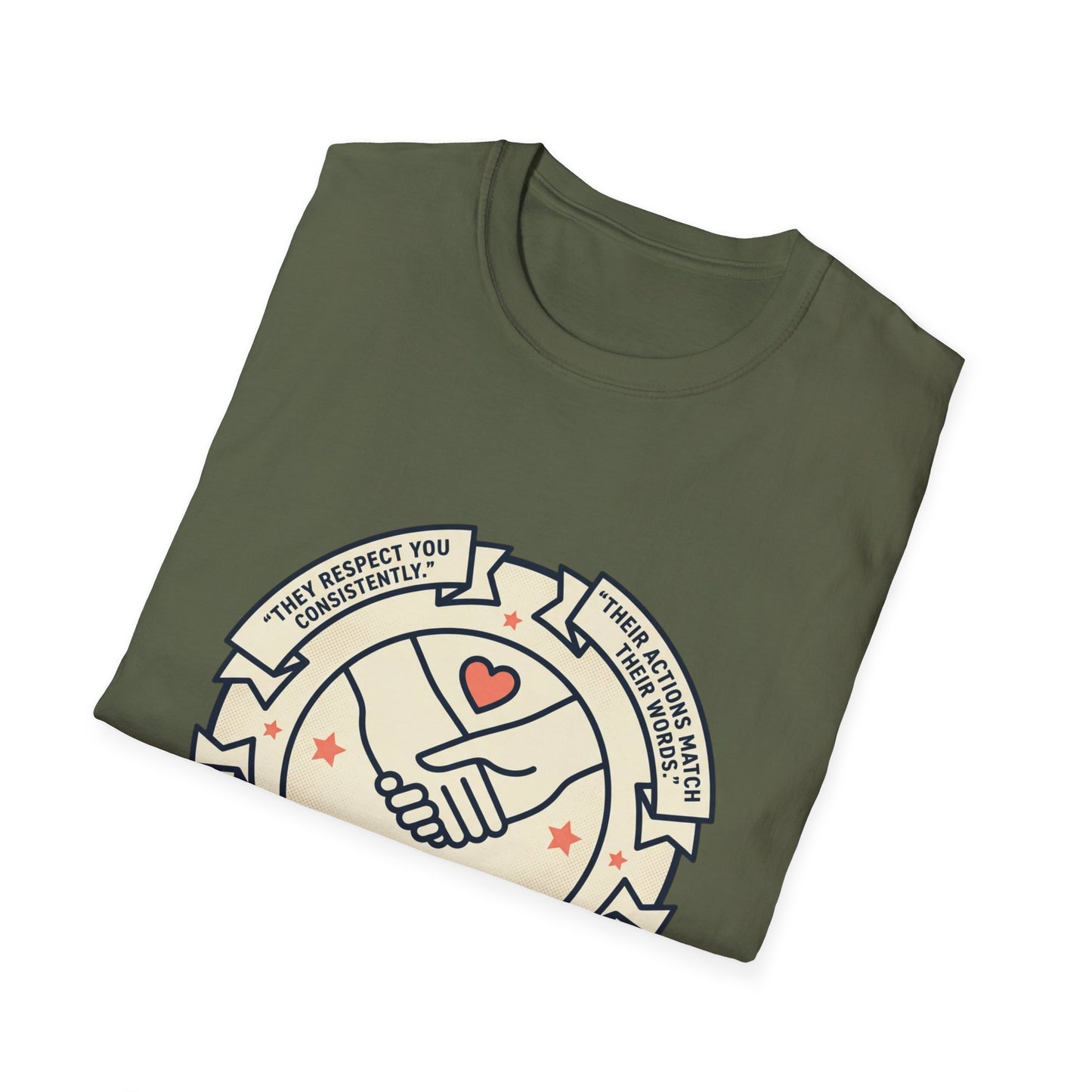 You Make Me Feel Safe Around You T‑Shirt — Emotional Safety Crewneck
