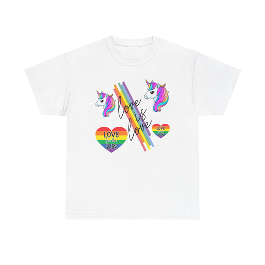 | Love Unicorns Graphic| LGBTQ+ Pride Apparel