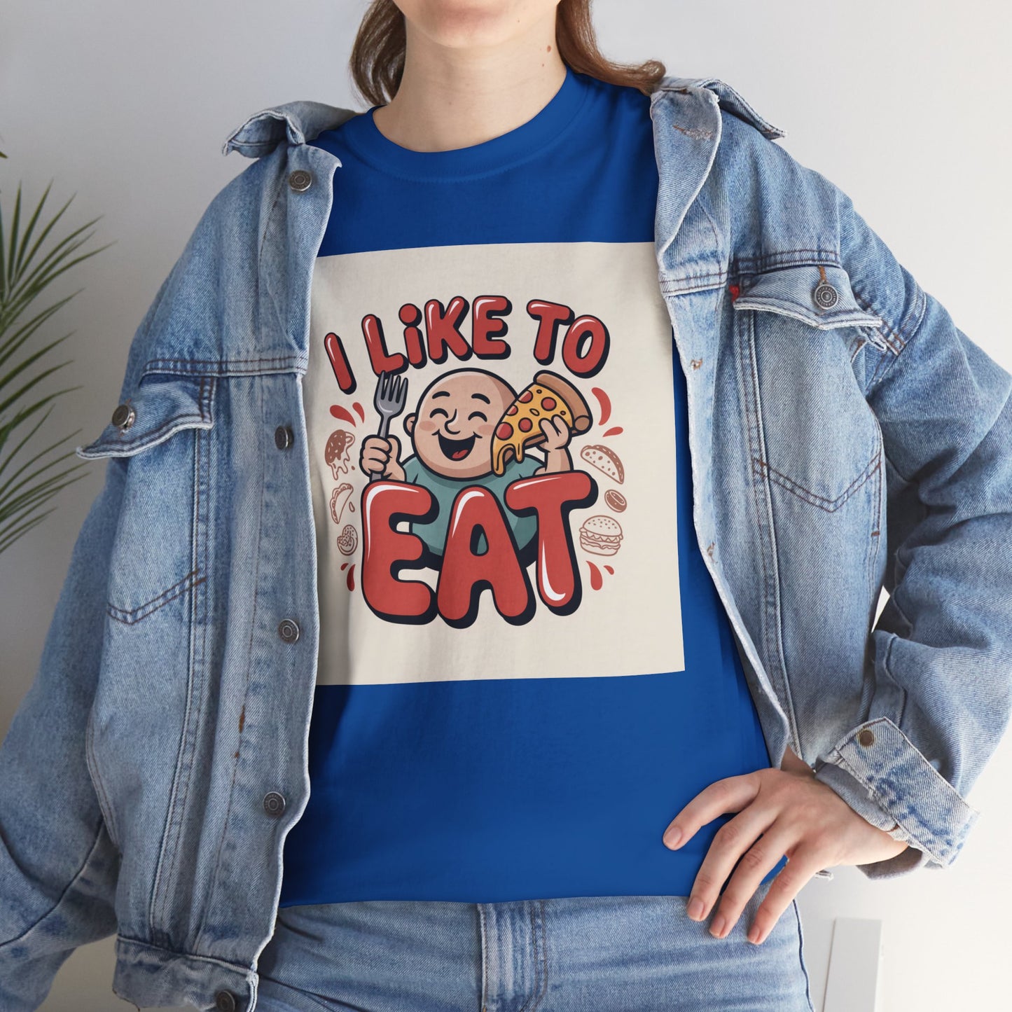 I Like To Eat T-Shirt — Funny Food Lover Graphic Tee
