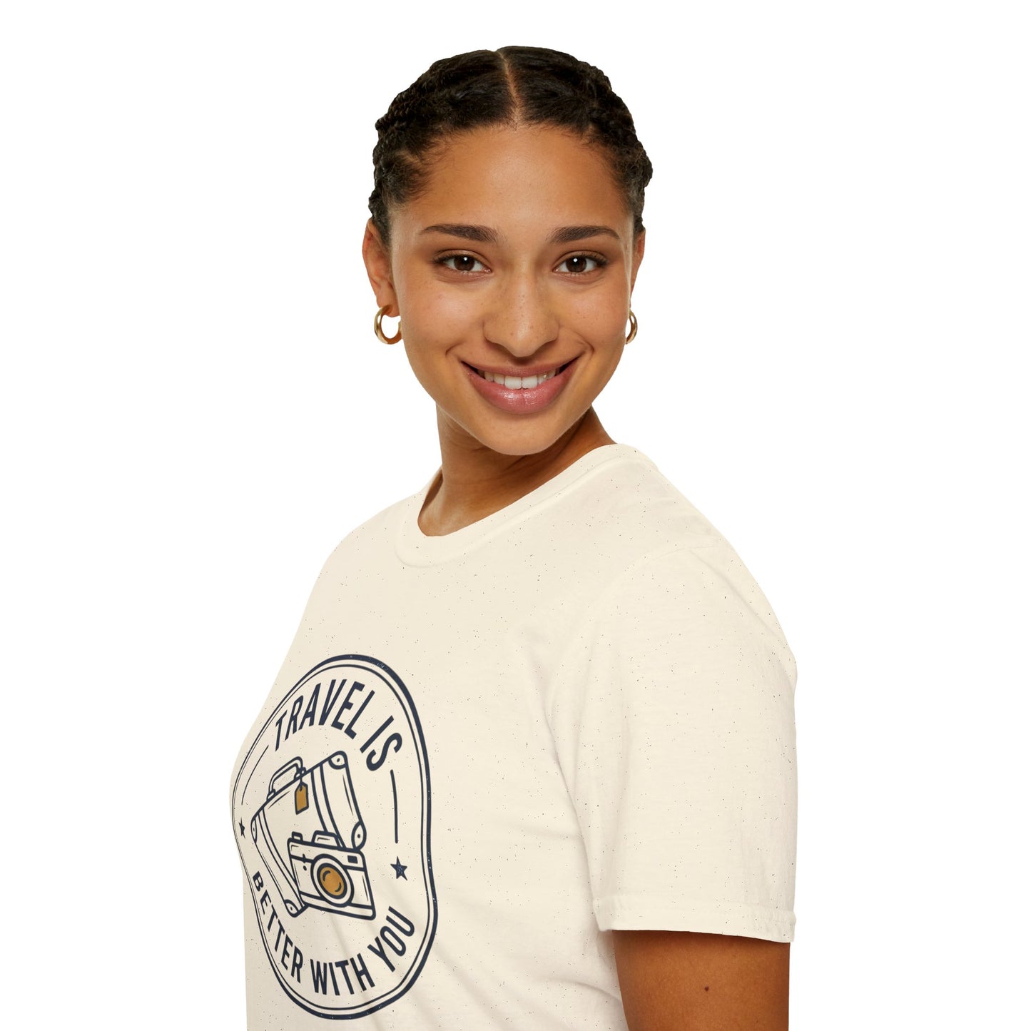 Travel Is Better With You T‑Shirt — Travel Lovers Graphic Tee