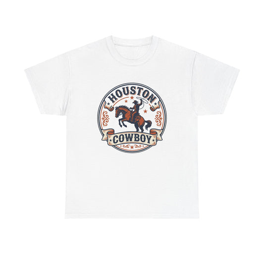 Houston Cowboy T-Shirt – Rodeo Western Graphic Tee