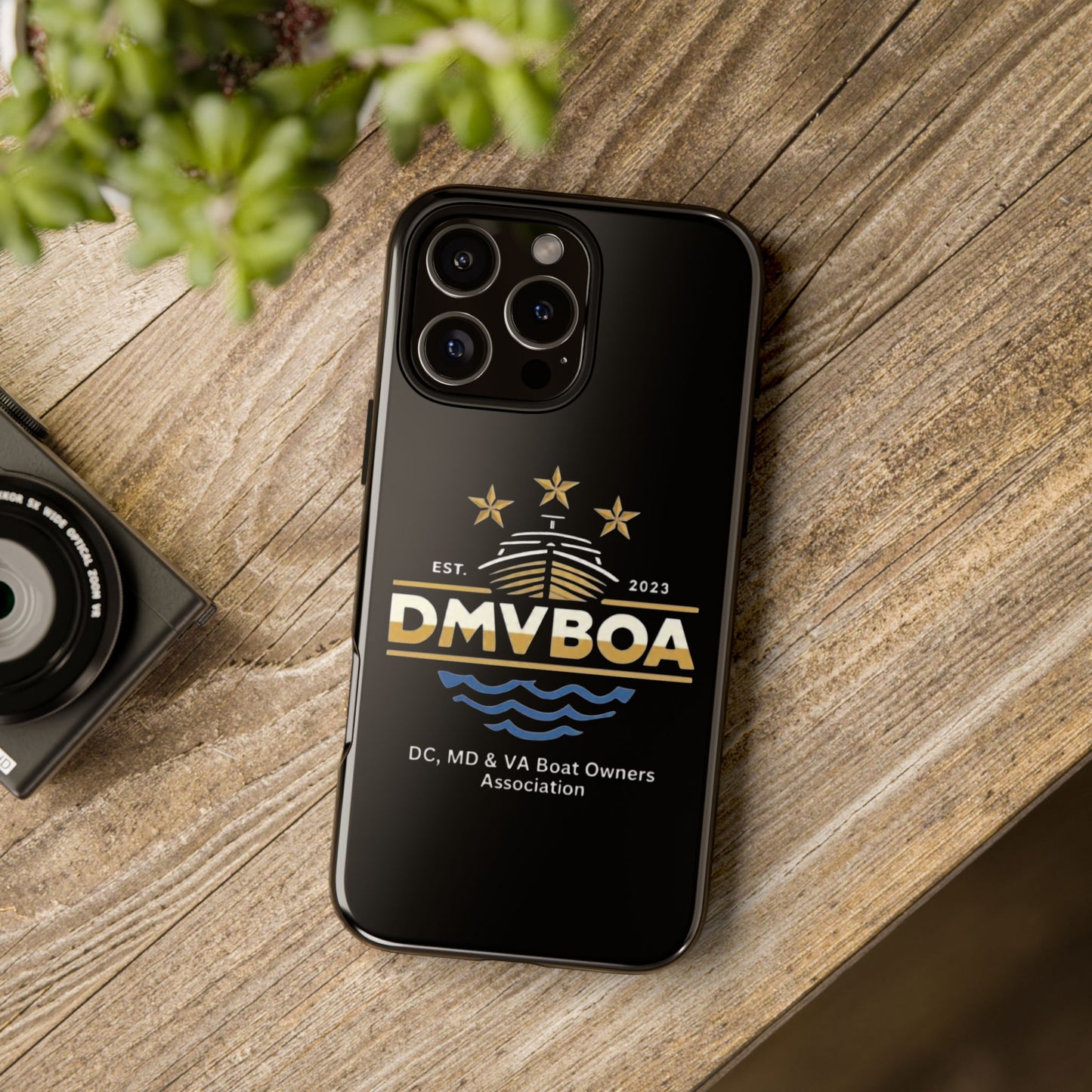 DMVBOA  Nautical Phone Case — DMV Boat Owners Association iPhone Cover