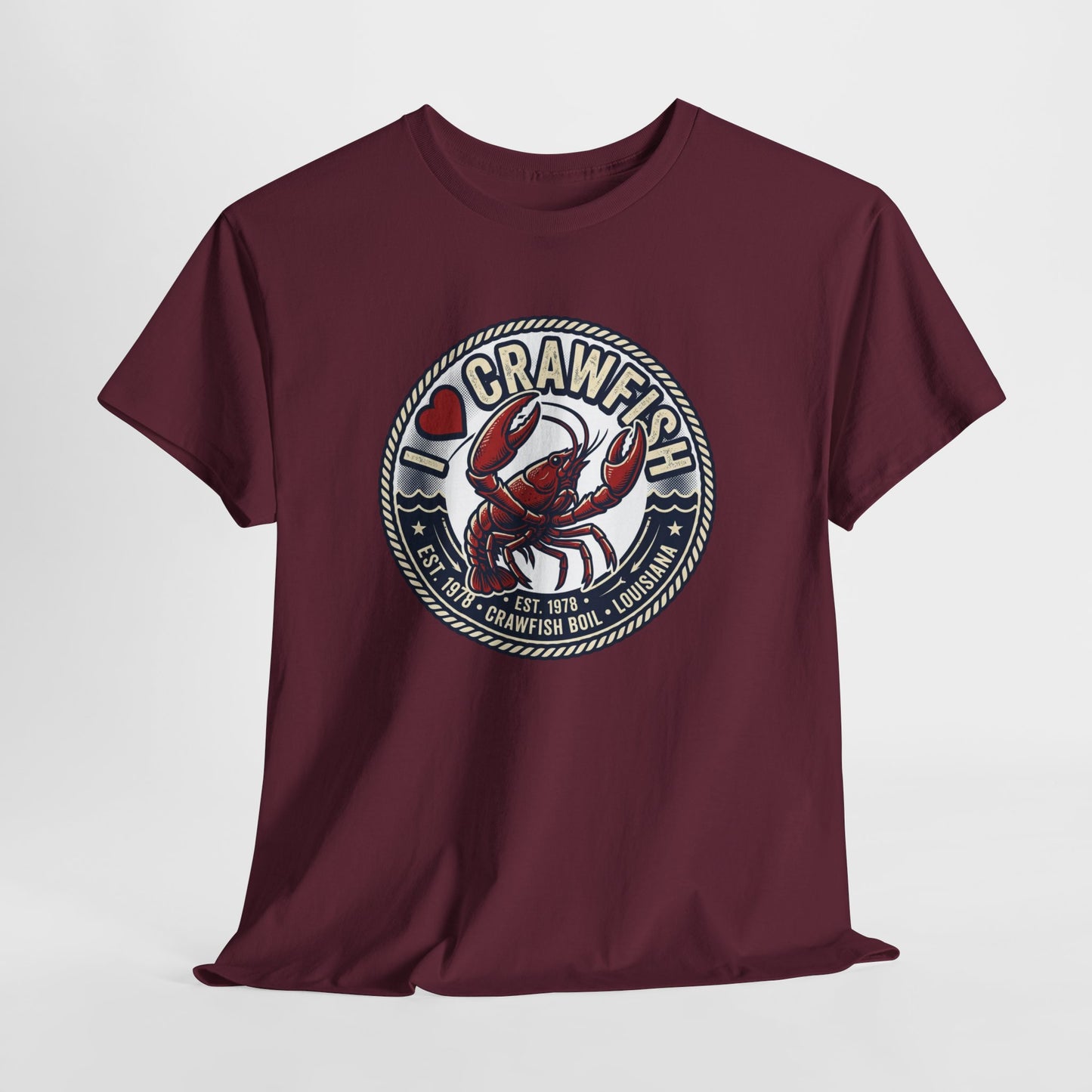 Crawfish Boil T-Shirt - I  Crawfish Seafood Festival Tee