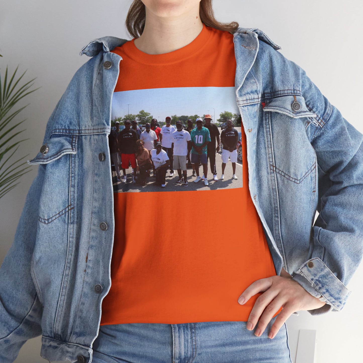 C-RYDERZ Group Photo Custom Tee — Personalized Reunion & Team Picture Shirt Printify
