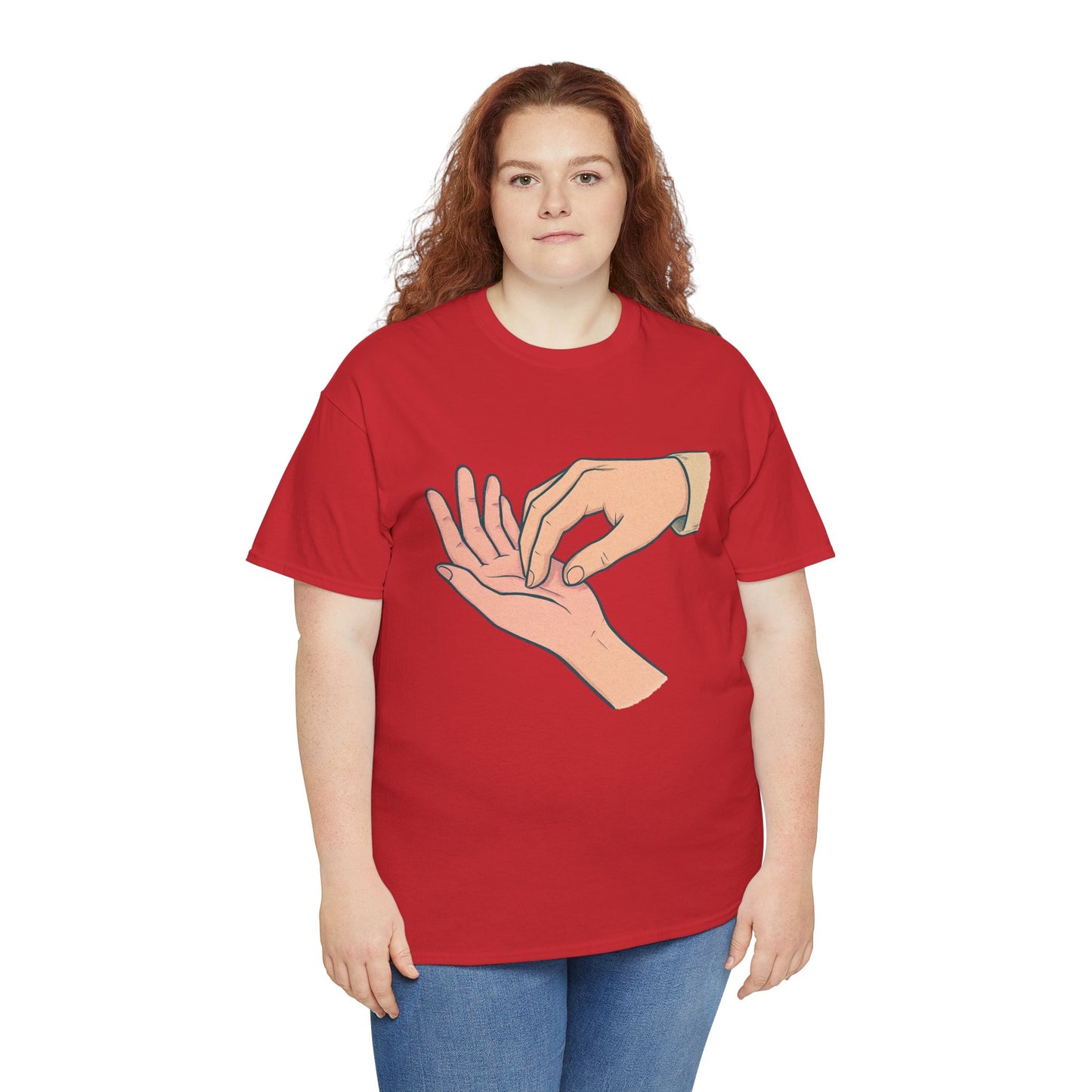 T-Shirt - Gentle Palm Reading Illustration Tee