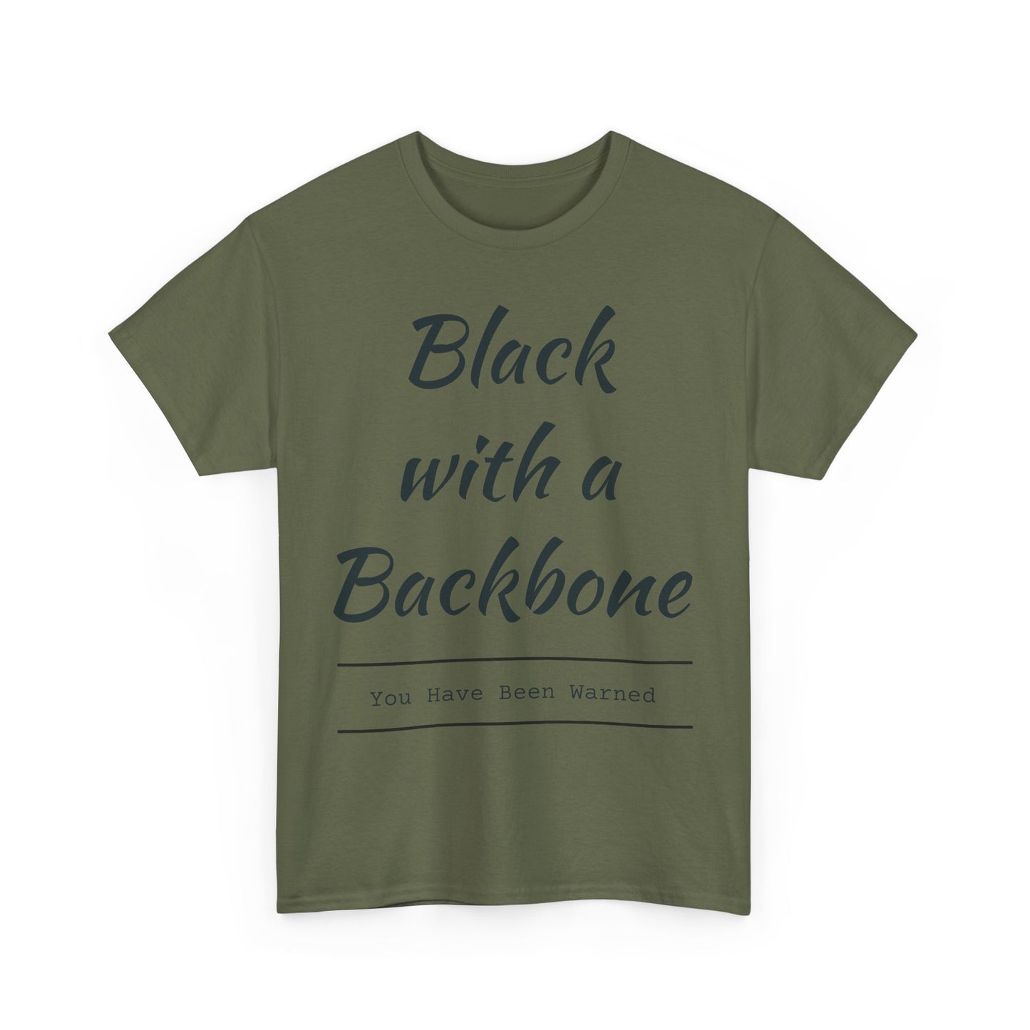 Black with a Backbone