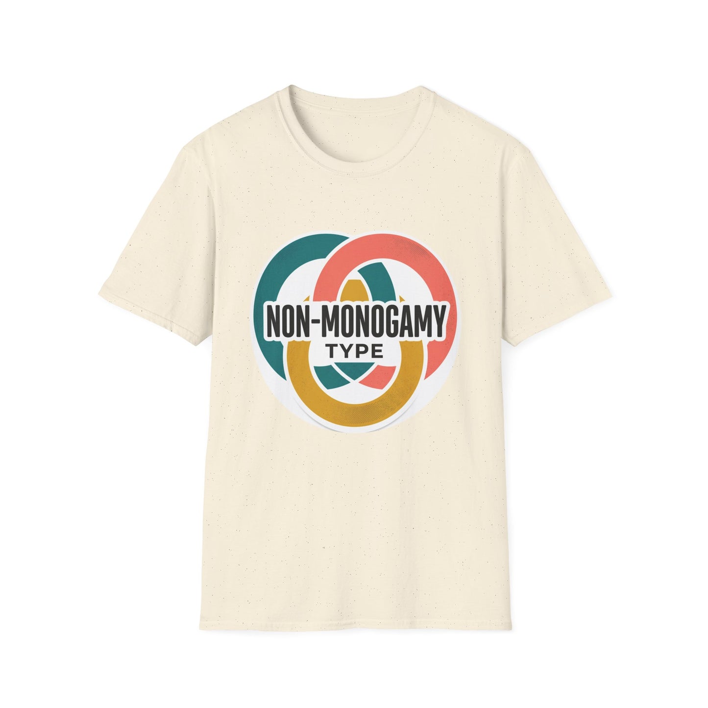 Non-Monogamy Type T-Shirt — Retro Polyamory Pride Tee Printify