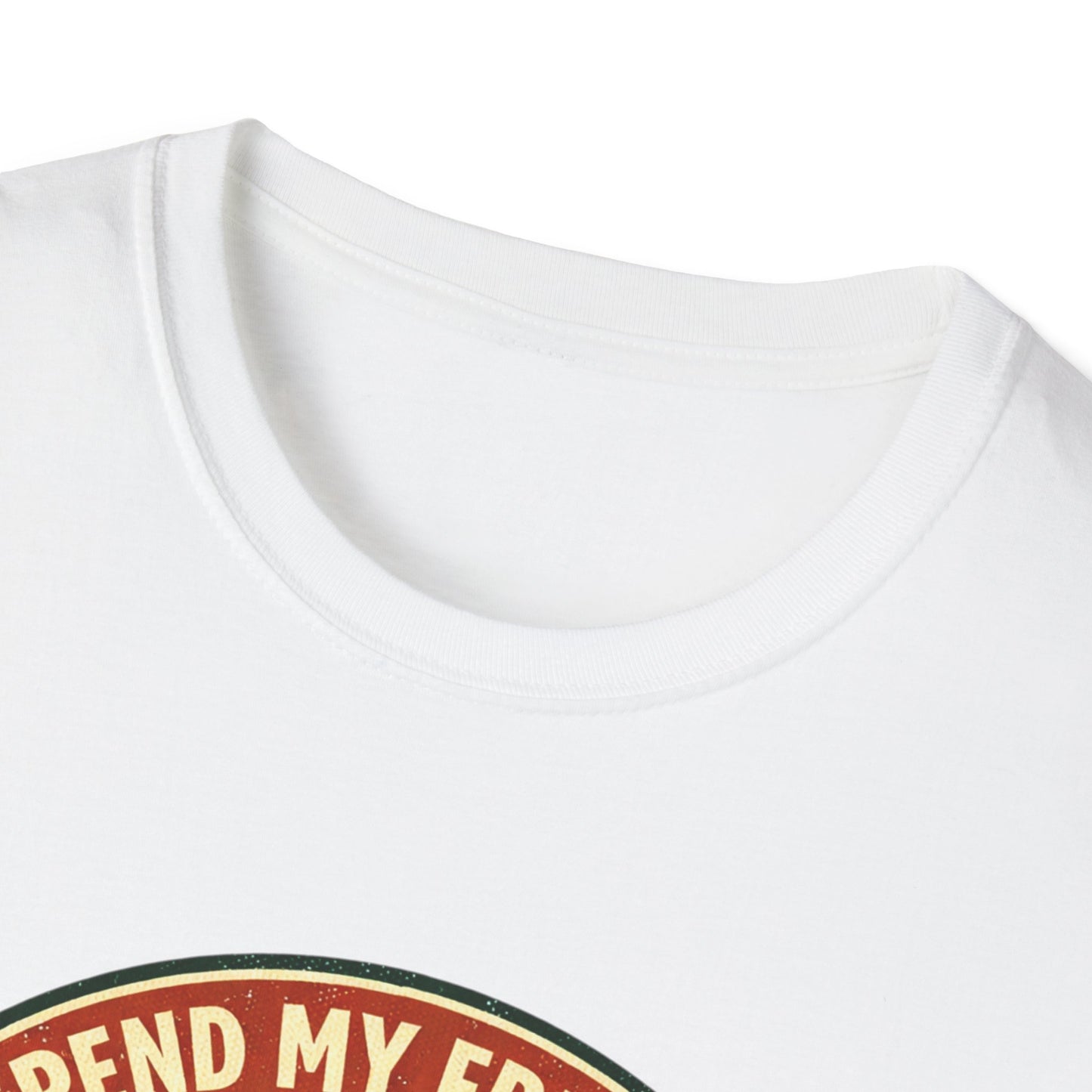 Gardener T-Shirt — “I Spend My Free Time With Hoes & Dirt Bags” Retro Gardening Tee