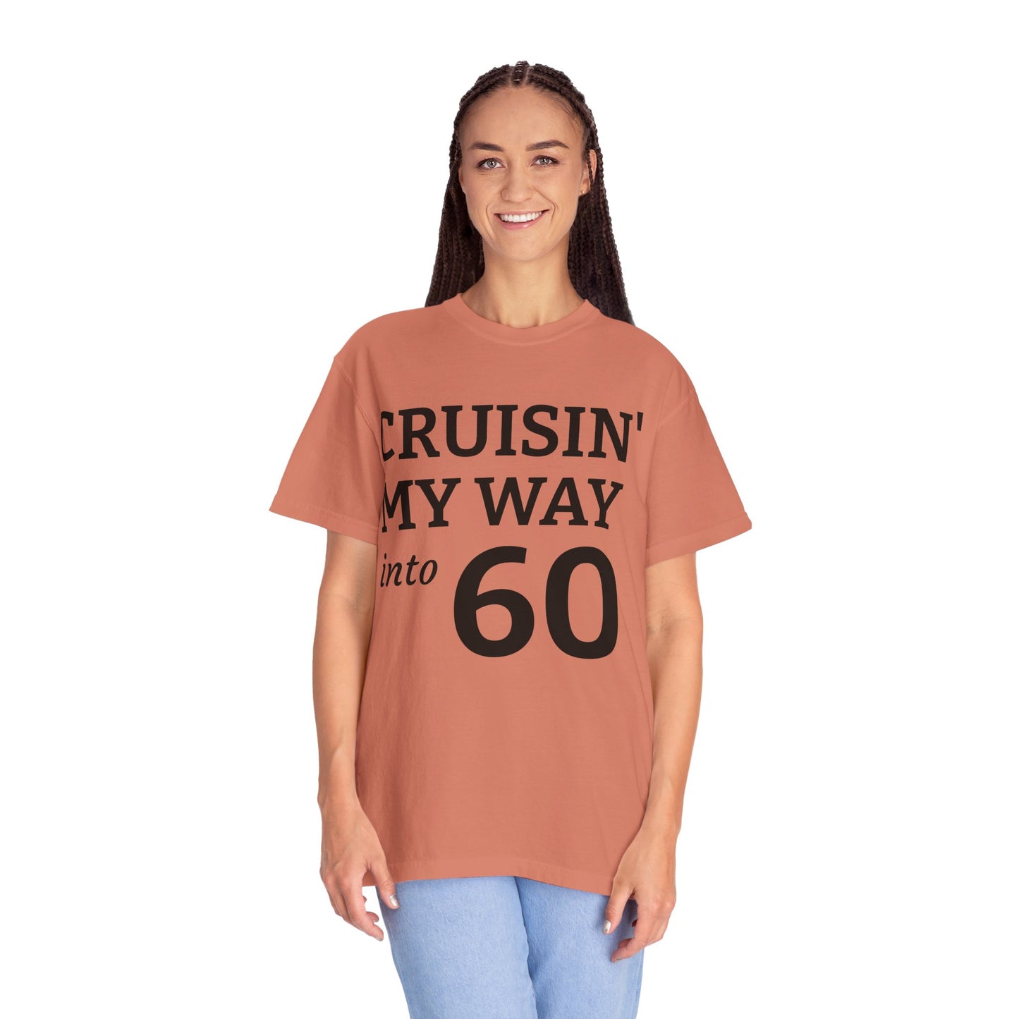 Cruisin' My Way Into 60 T-Shirt — 60th Birthday Tee