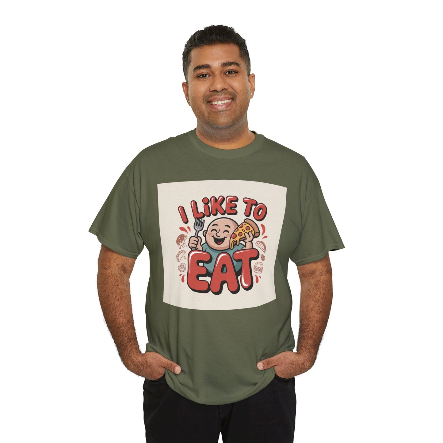 I Like To Eat T-Shirt — Funny Food Lover Graphic Tee