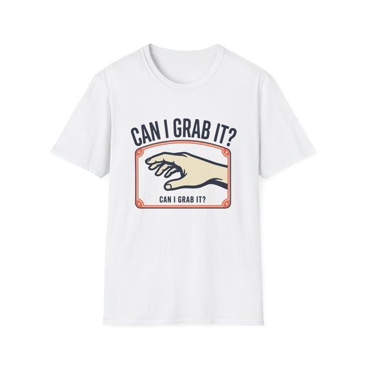 Can I Grab It? Graphic T-Shirt — Retro Hand Illustration Tee