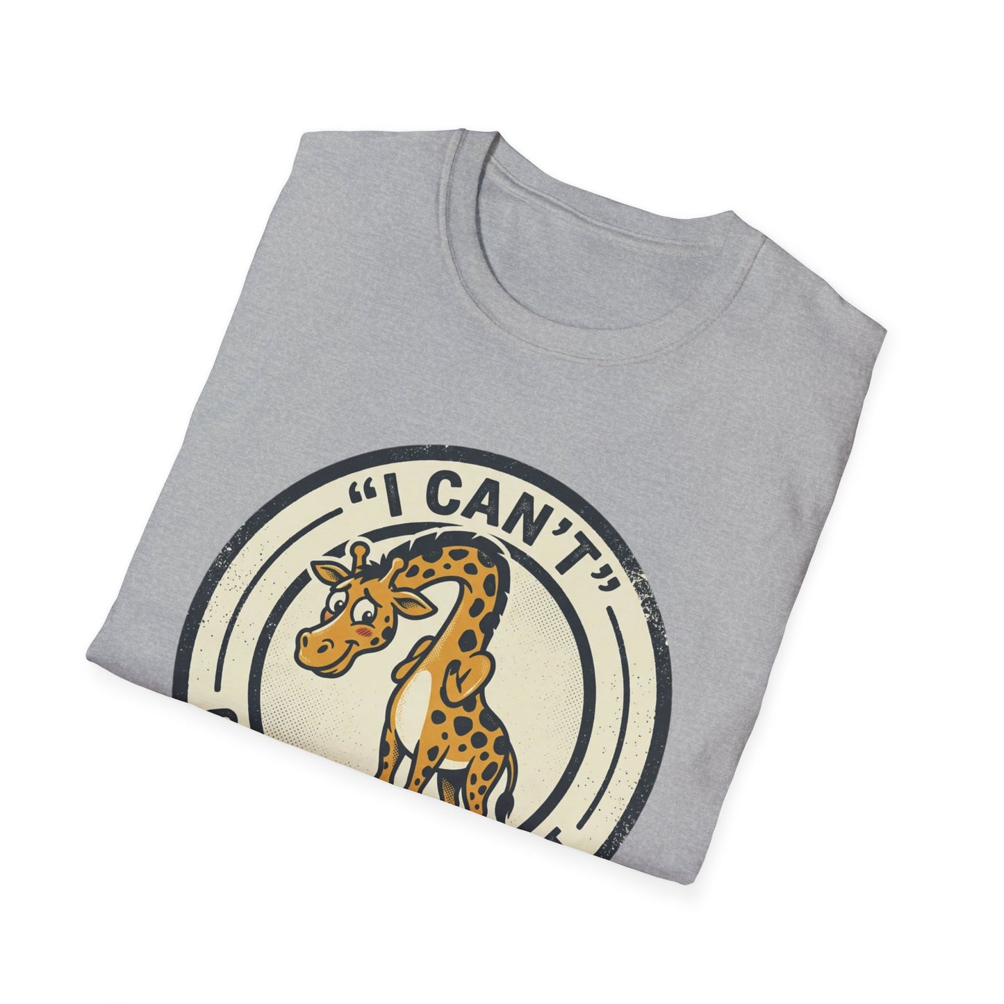 Giraffe 'I Can't Control My Height' T-Shirt