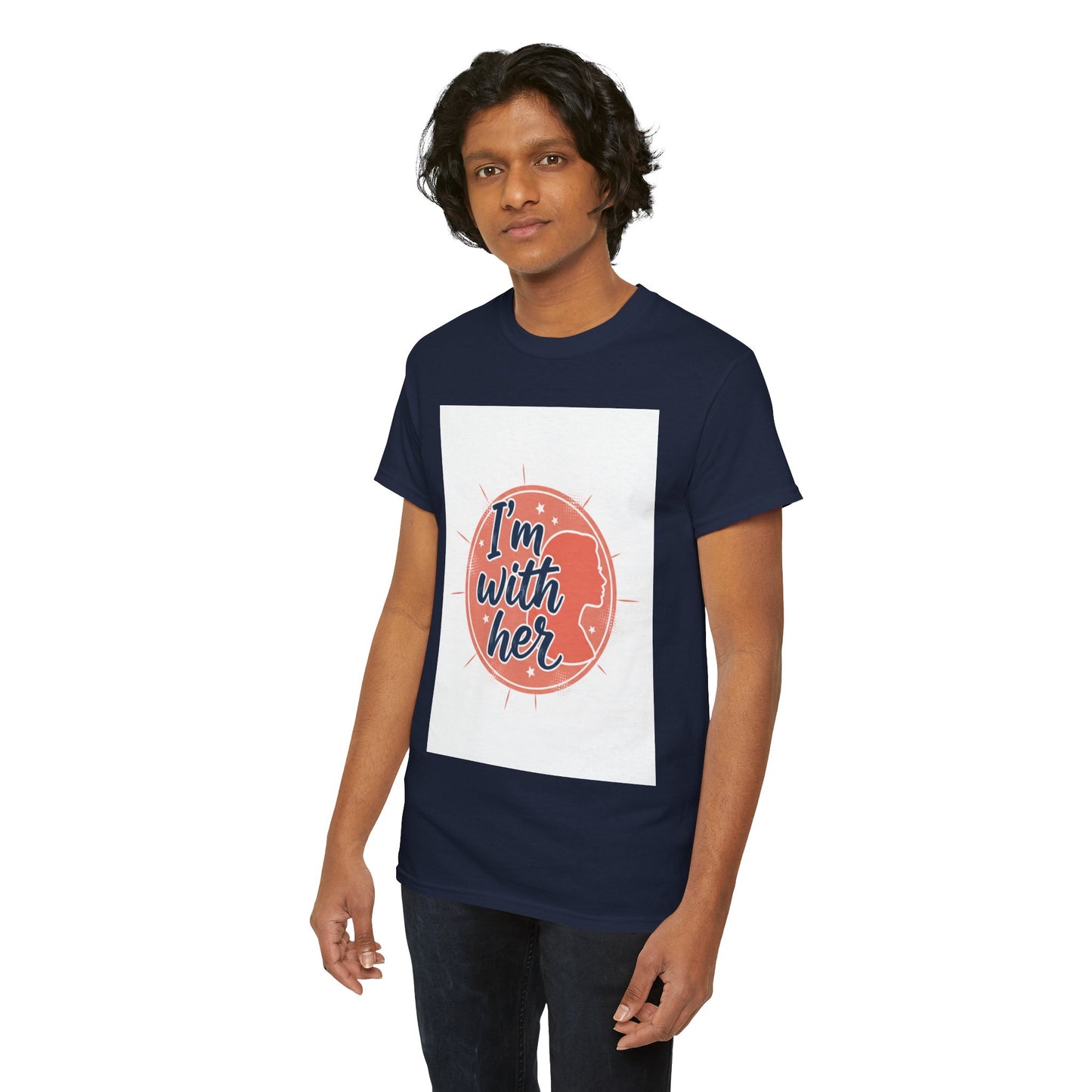 I'm With Her Tee — Feminist Equality Graphic T-Shirt