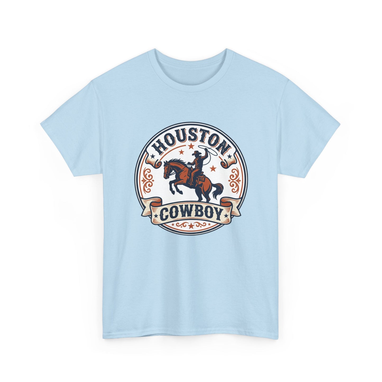 Houston Cowboy T-Shirt – Rodeo Western Graphic Tee