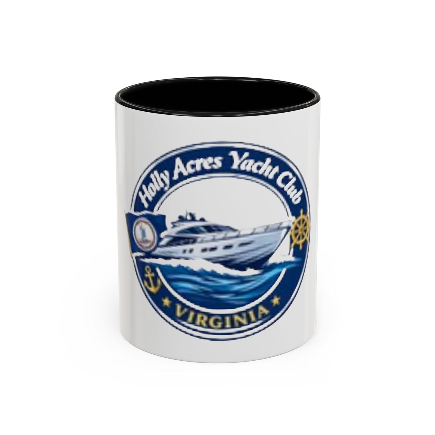 Holly Acres Yacht Club Virginia Coffee Mug – Nautical Boat Accent Mug HAYC
