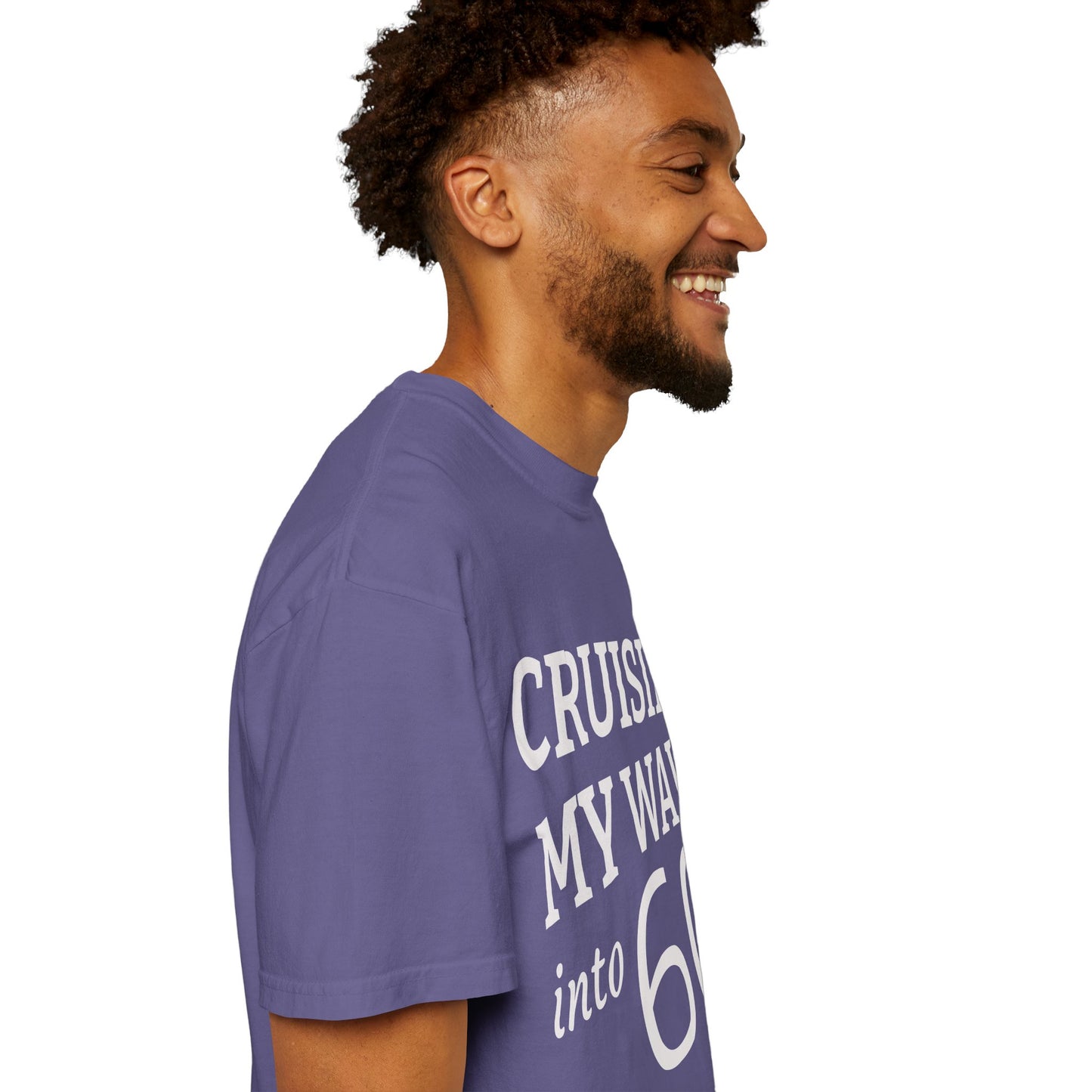 Cruisin' My Way Into 60 T-Shirt — 60th Birthday Tee