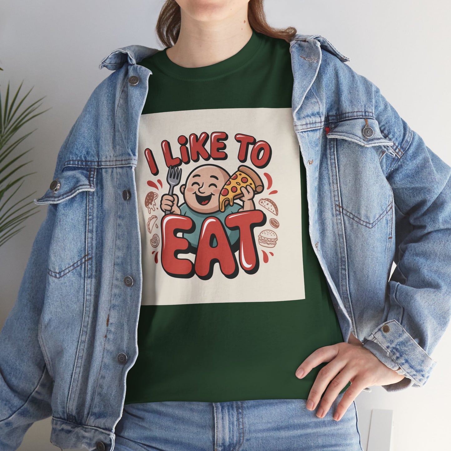 I Like To Eat T-Shirt — Funny Food Lover Graphic Tee