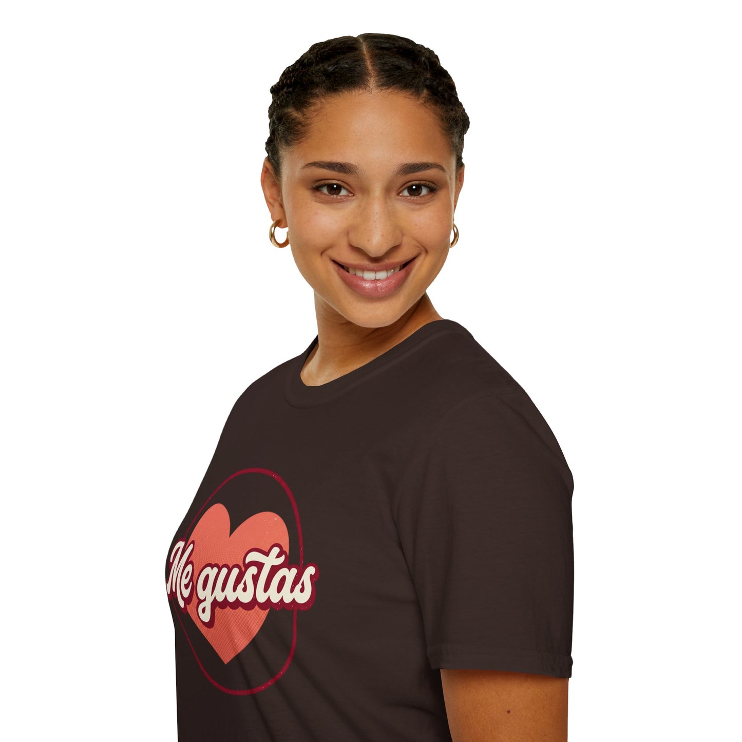 Me Gustas Heart T-Shirt — Spanish Love Graphic Tee