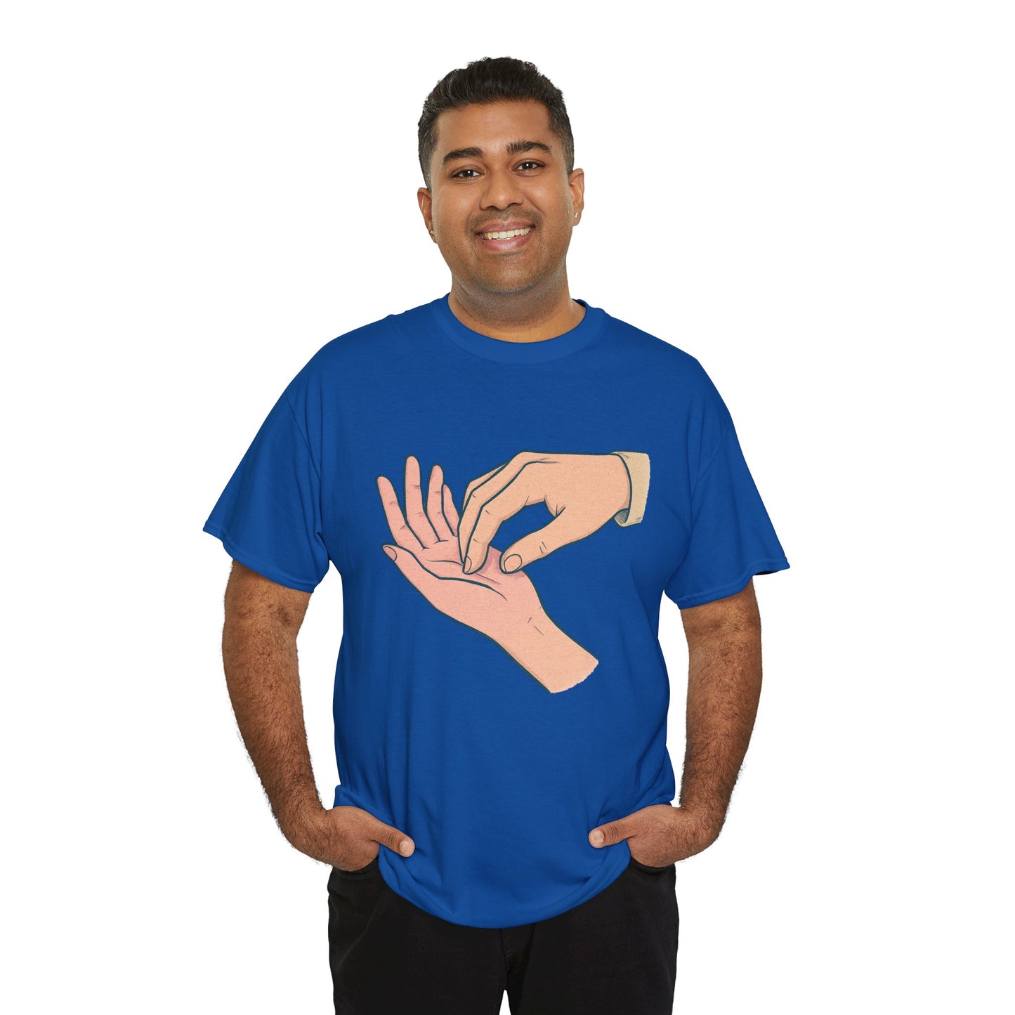 T-Shirt - Gentle Palm Reading Illustration Tee