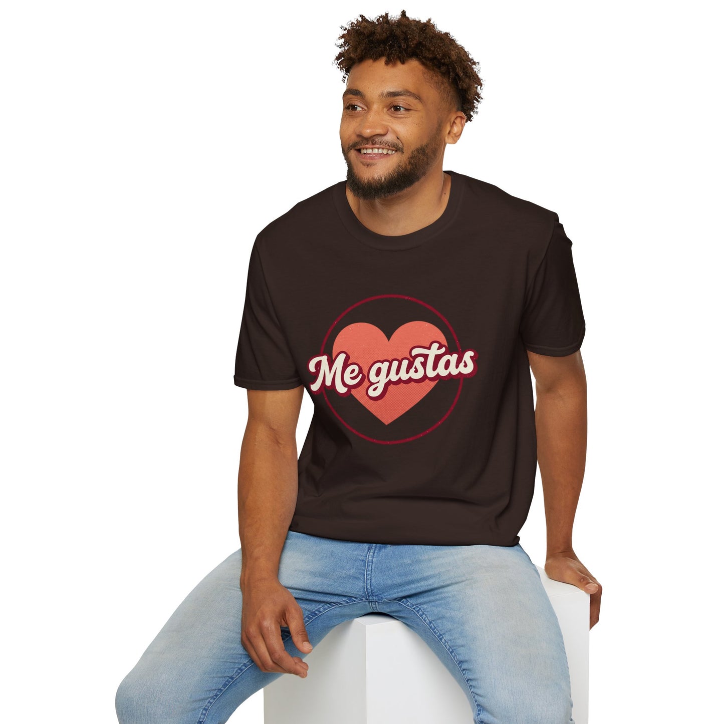 Me Gustas Heart T-Shirt — Spanish Love Graphic Tee
