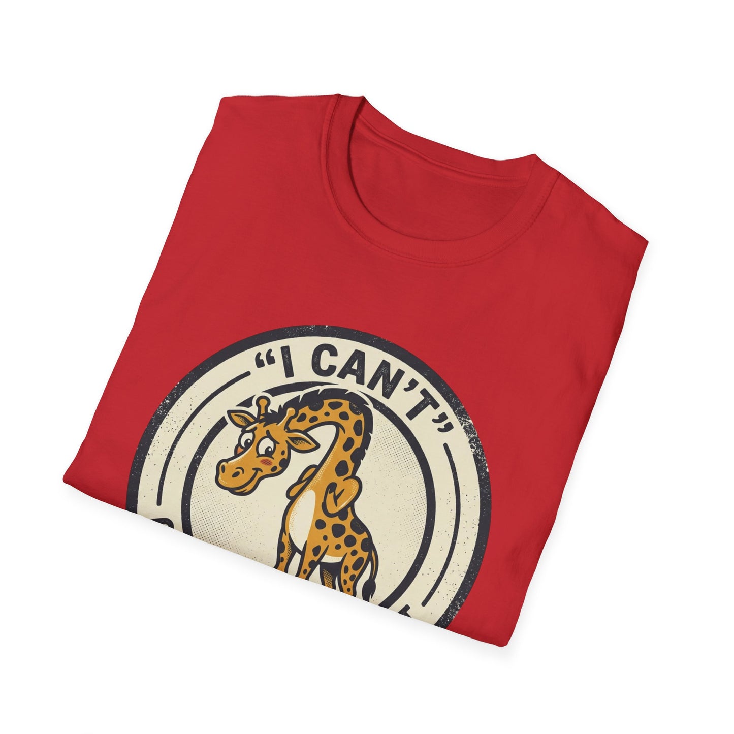 Giraffe 'I Can't Control My Height' T-Shirt