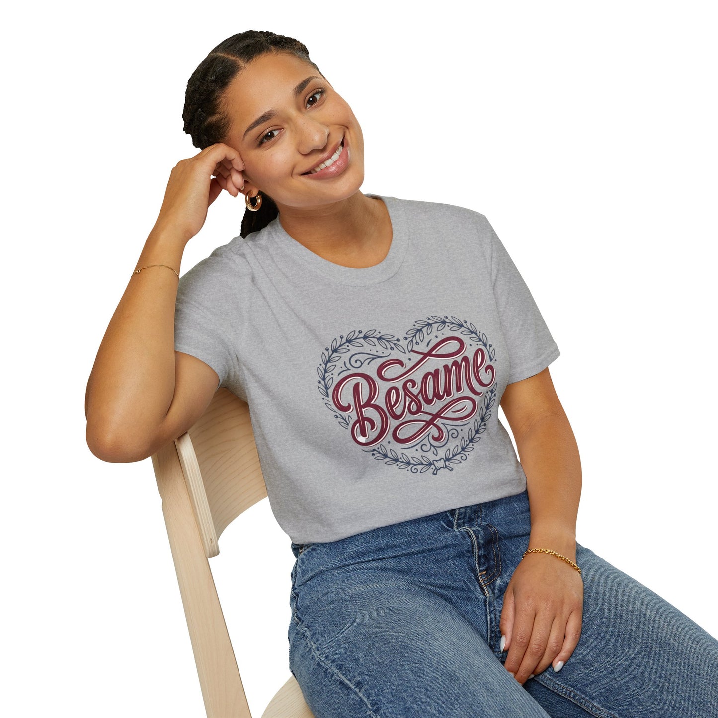 Besame Heart Graphic T-Shirt