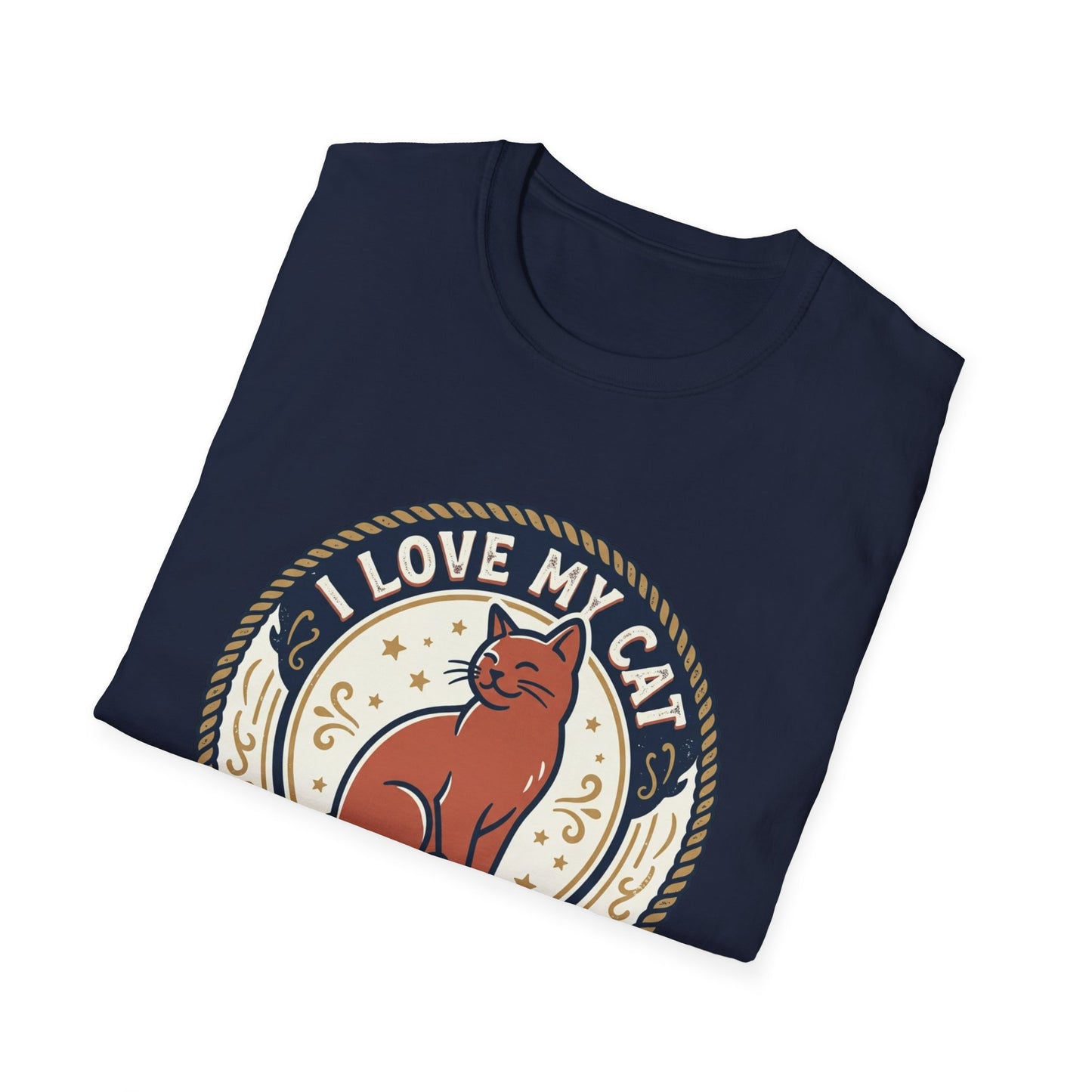 I Love My Cat T-Shirt — "I Love My Cat More Than Most People I Know" Cat Lover Tee