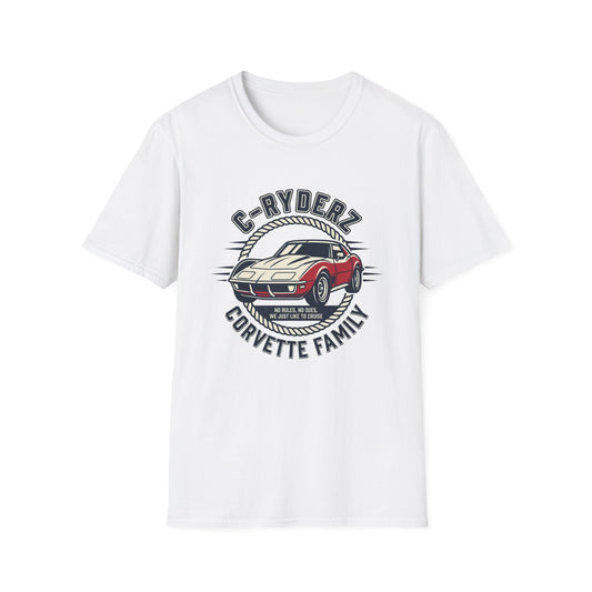 Corvette Family C-Ryderz Vintage Sports Car T-Shirt