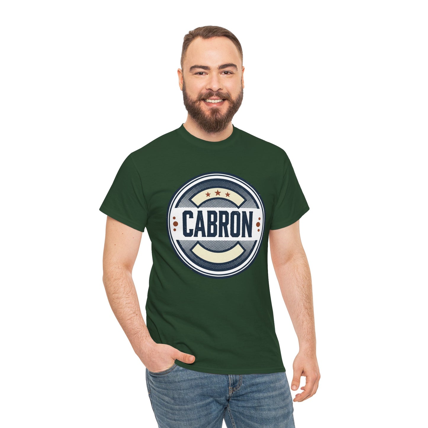 Cabron Retro Emblem T‑Shirt