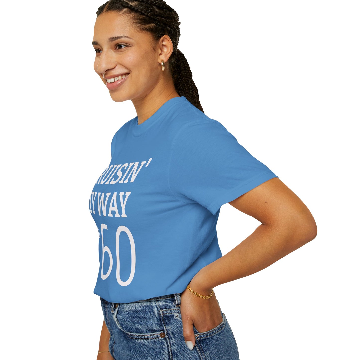 Cruisin' My Way Into 60 T-Shirt — 60th Birthday Tee