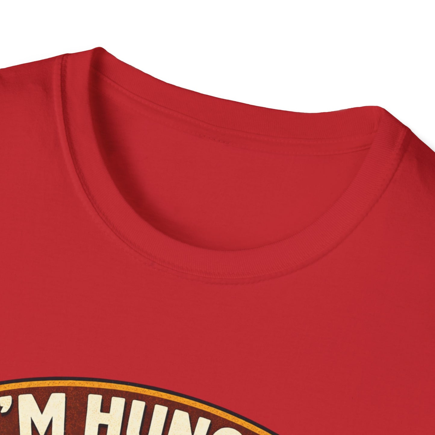 I'm Hungry Burger Graphic T-Shirt — "Do You Feel Buying Me Some Food?" Funny Foodie Tee