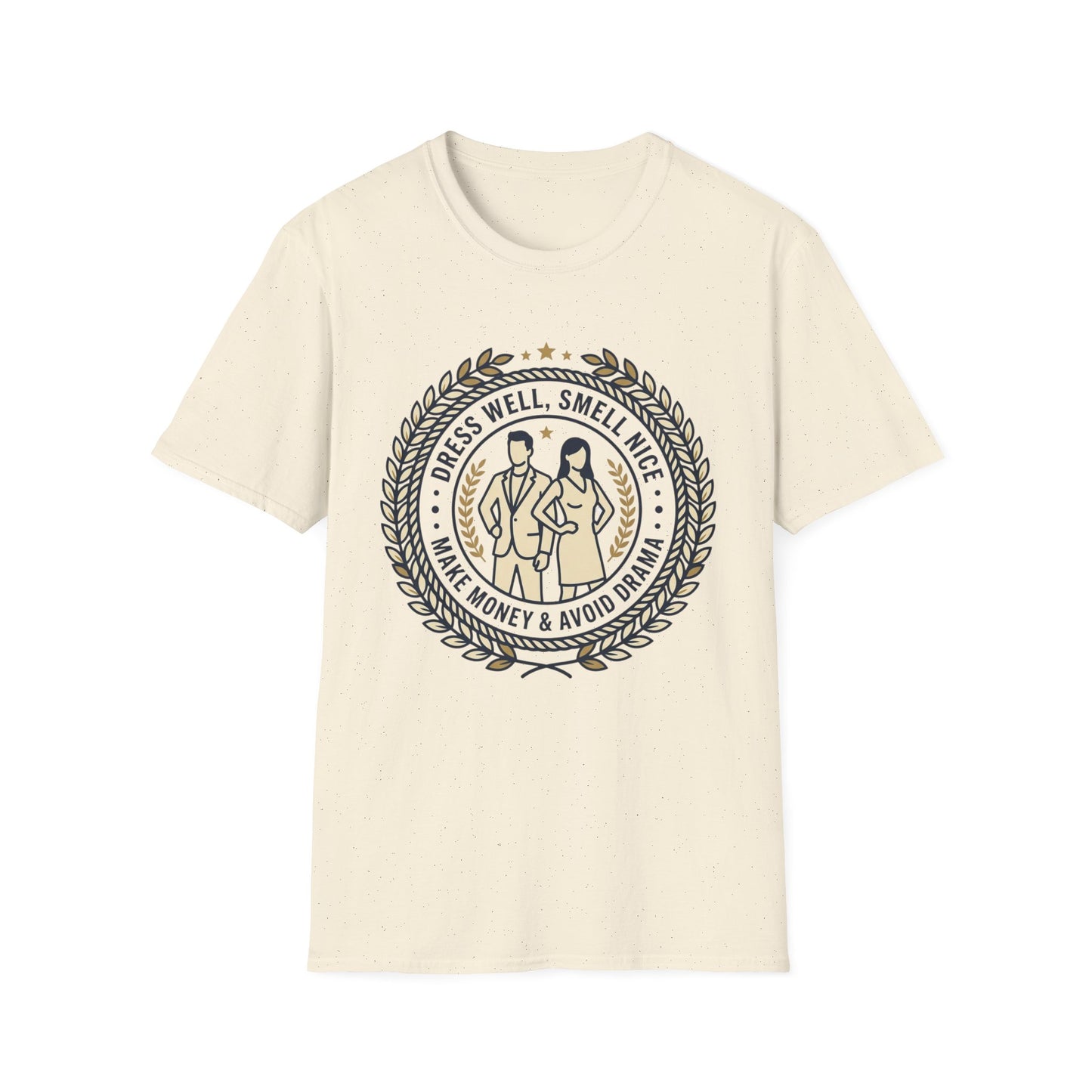 "Dress Well, Smell Nice" Vintage Couple Graphic Tee