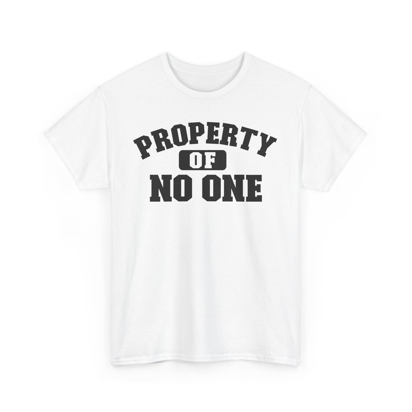'Property of No One' Statement Shirt