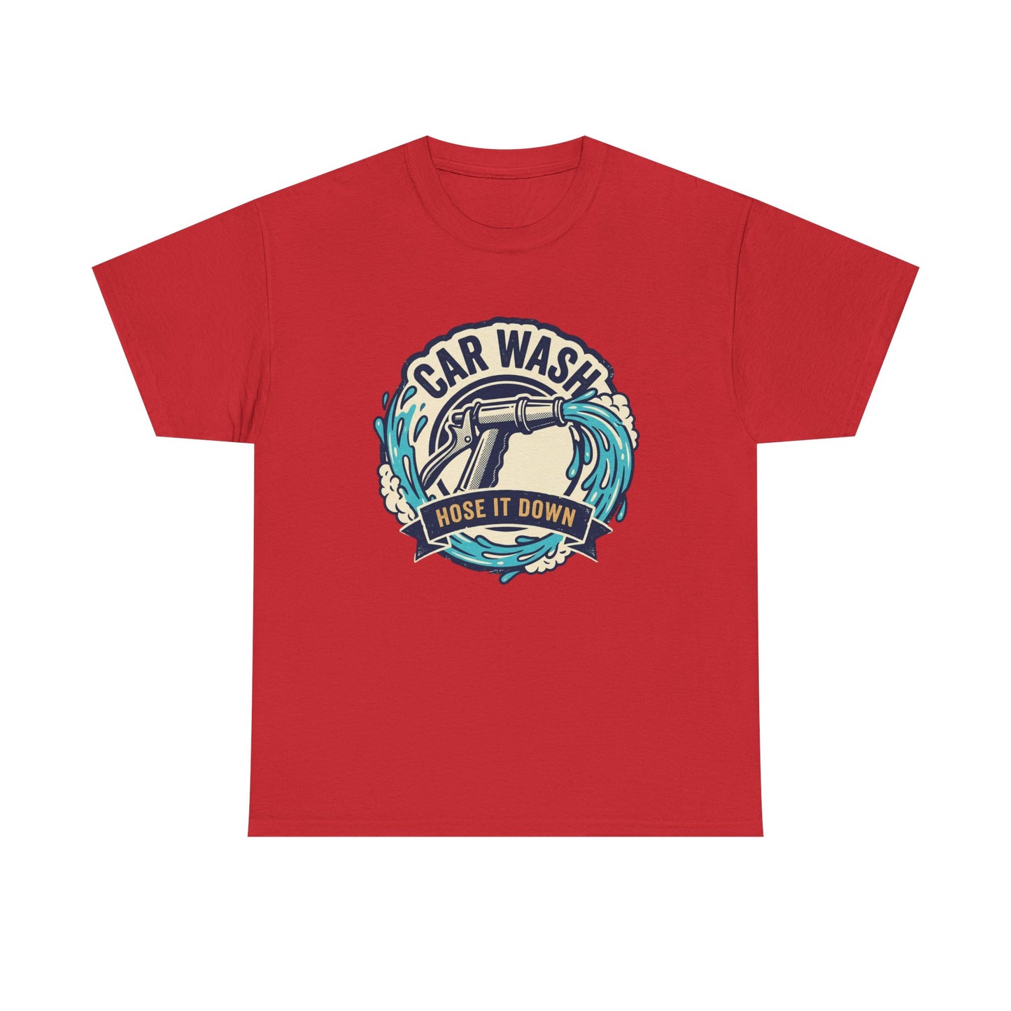 Car Wash T-Shirt — "Hose It Down" Graphic Tee for Auto Enthusiasts