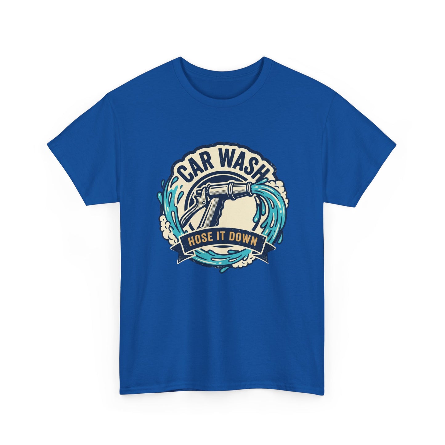 Car Wash T-Shirt — "Hose It Down" Graphic Tee for Auto Enthusiasts