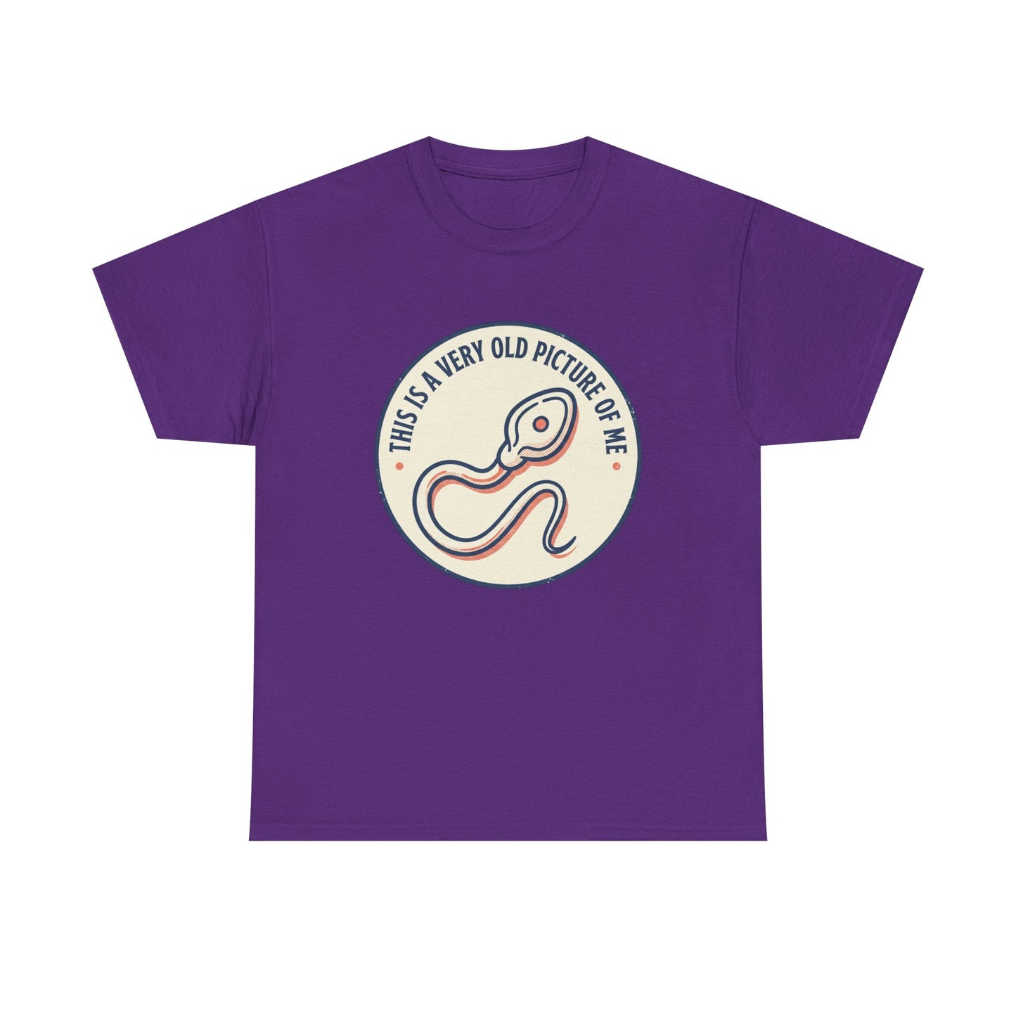 "This Is A Very Old Picture Of Me" Retro Snake Graphic Tee