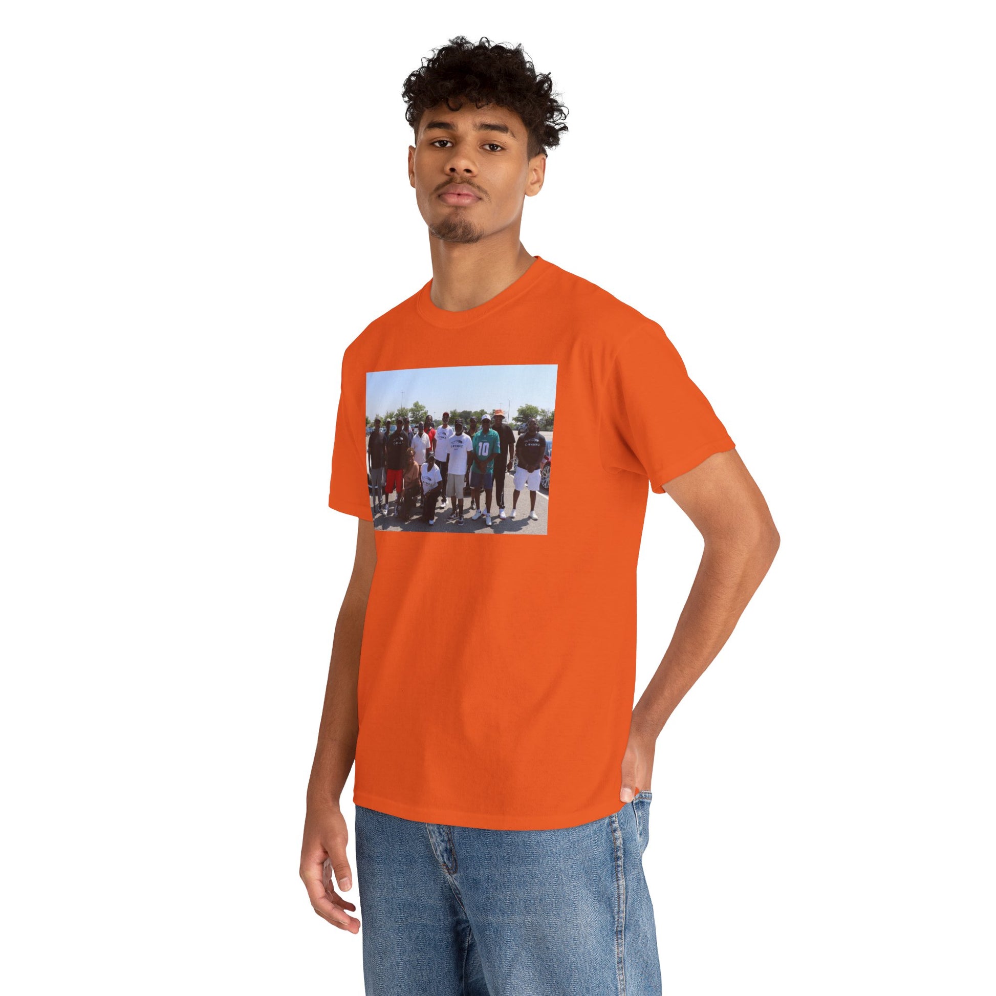 C-RYDERZ Group Photo Custom Tee — Personalized Reunion & Team Picture Shirt Printify