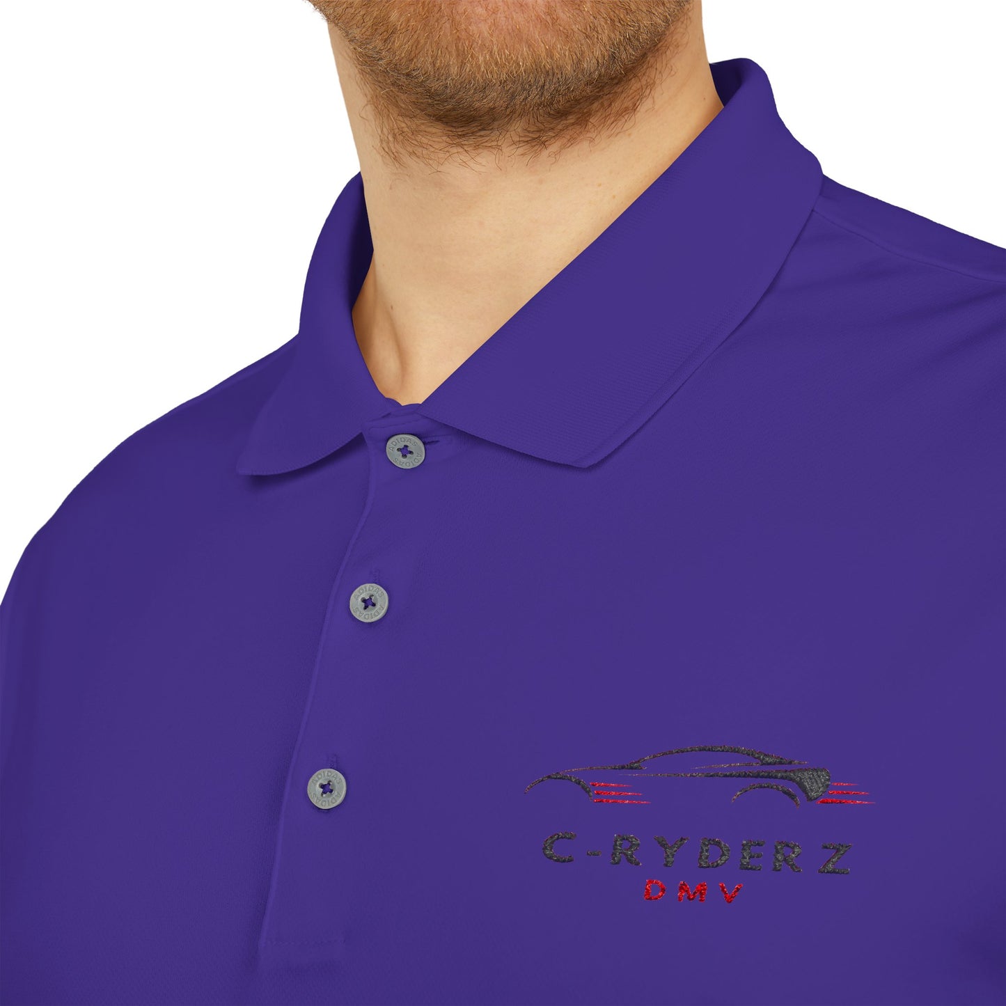 C-RYDERZ Adidas Unisex Performance Polo Shirt - Stylish Activewear for Athletes Printify