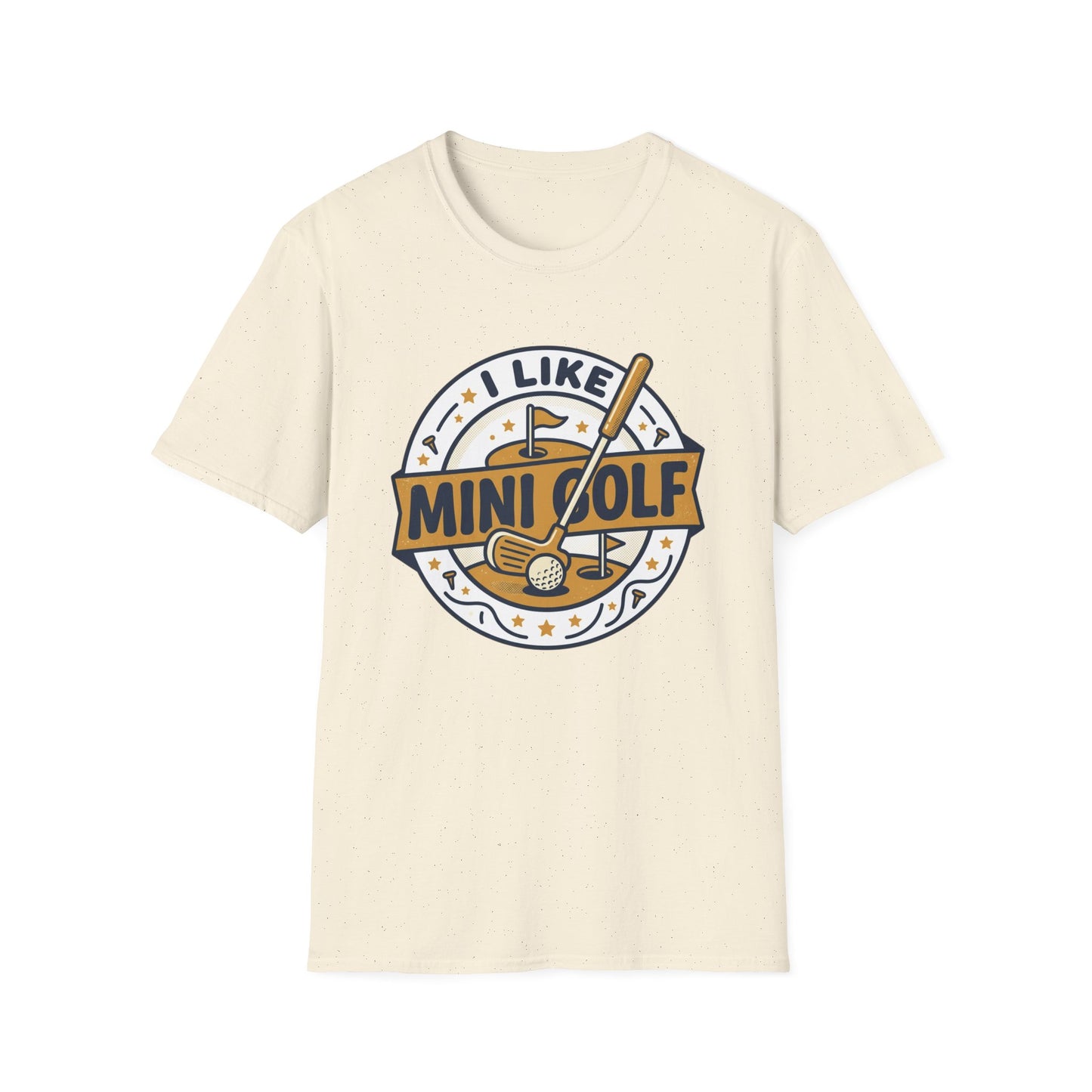 I Like Mini Golf T-Shirt — Retro Mini-Golf Graphic Tee for Fans & Players