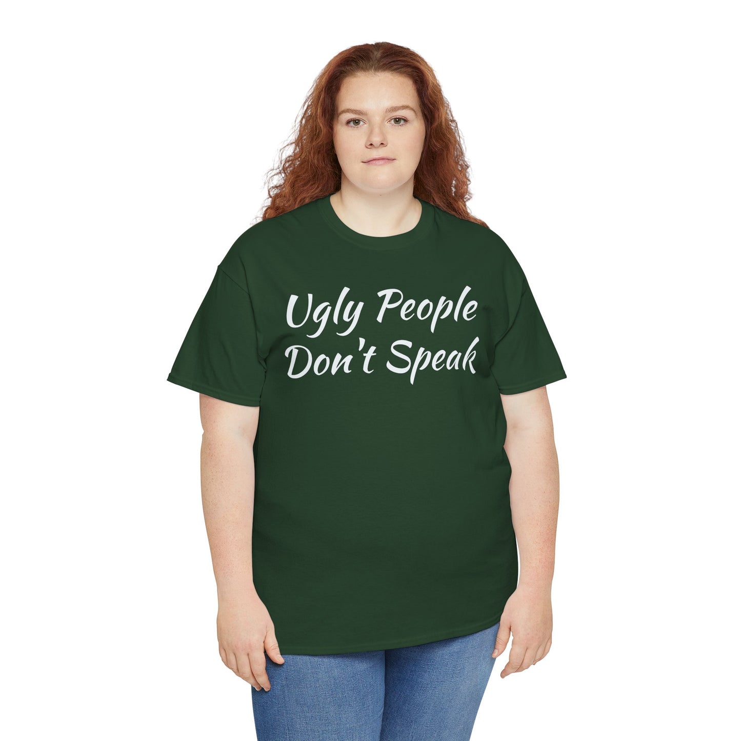 Ugly People Don't Speak