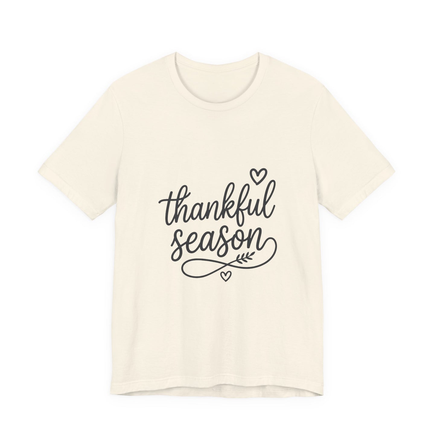 Thankful Season Tee | Thanksgiving fall gratitude shirt