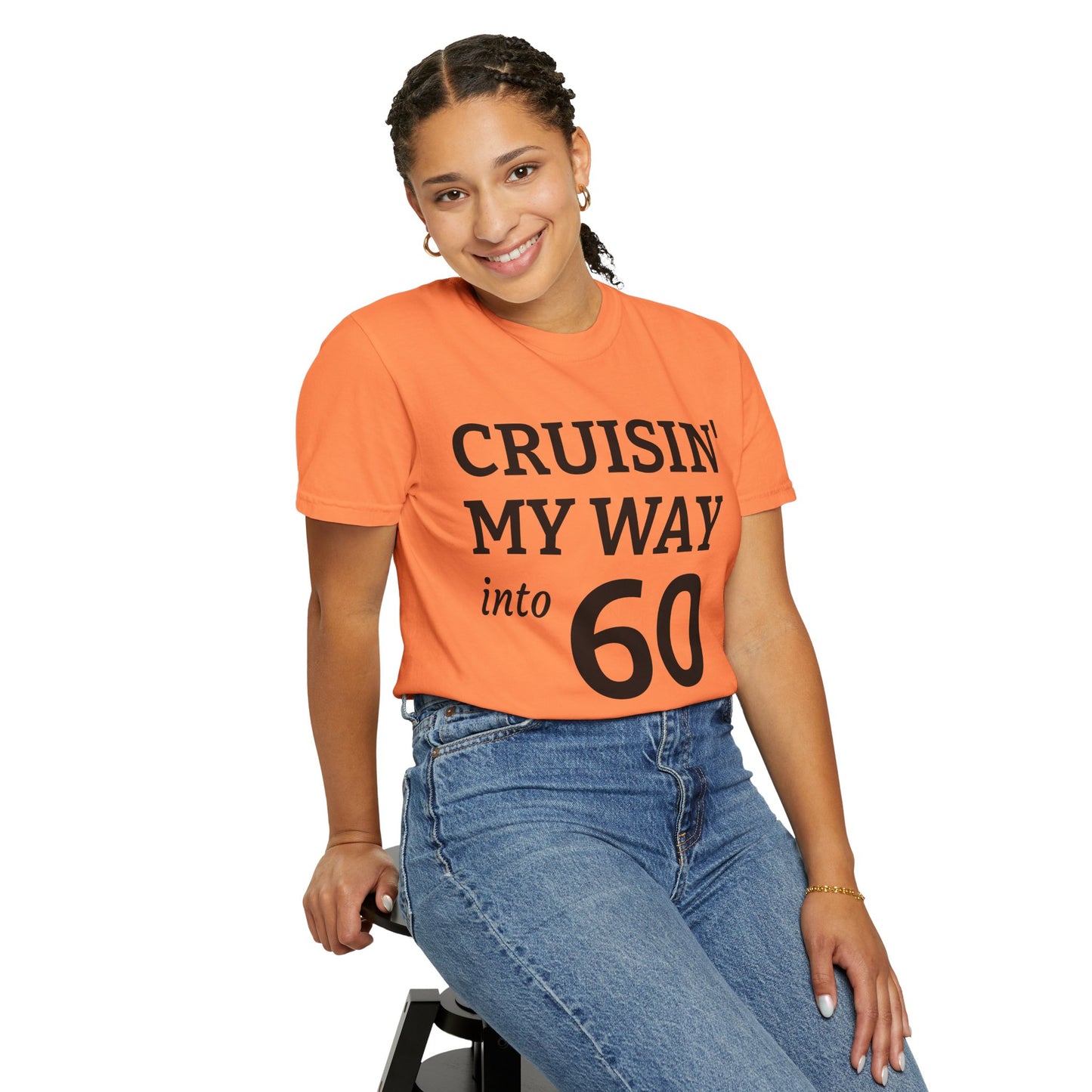 Cruisin' My Way Into 60 T-Shirt — 60th Birthday Tee