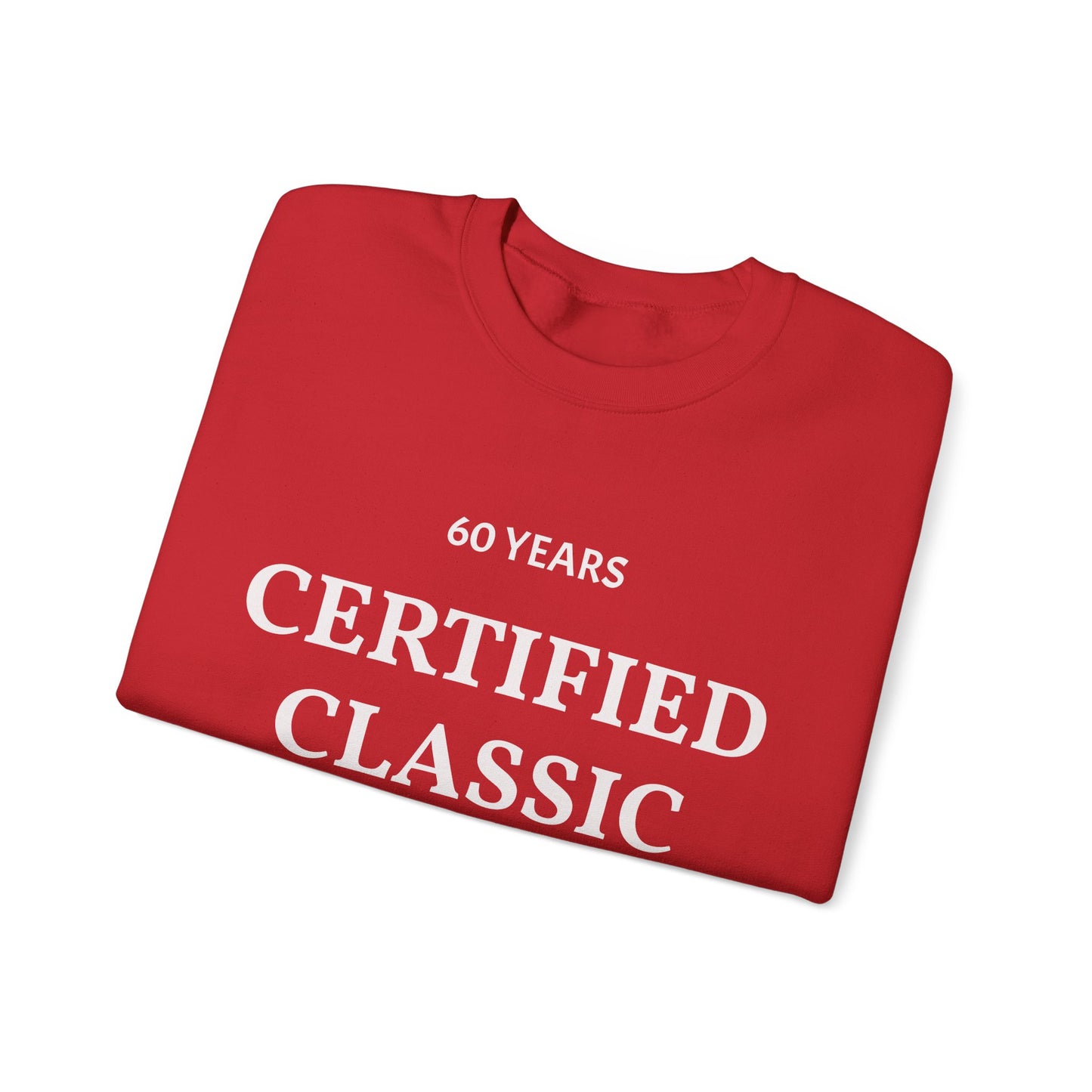 60 Years Certified Classic Sweatshirt
