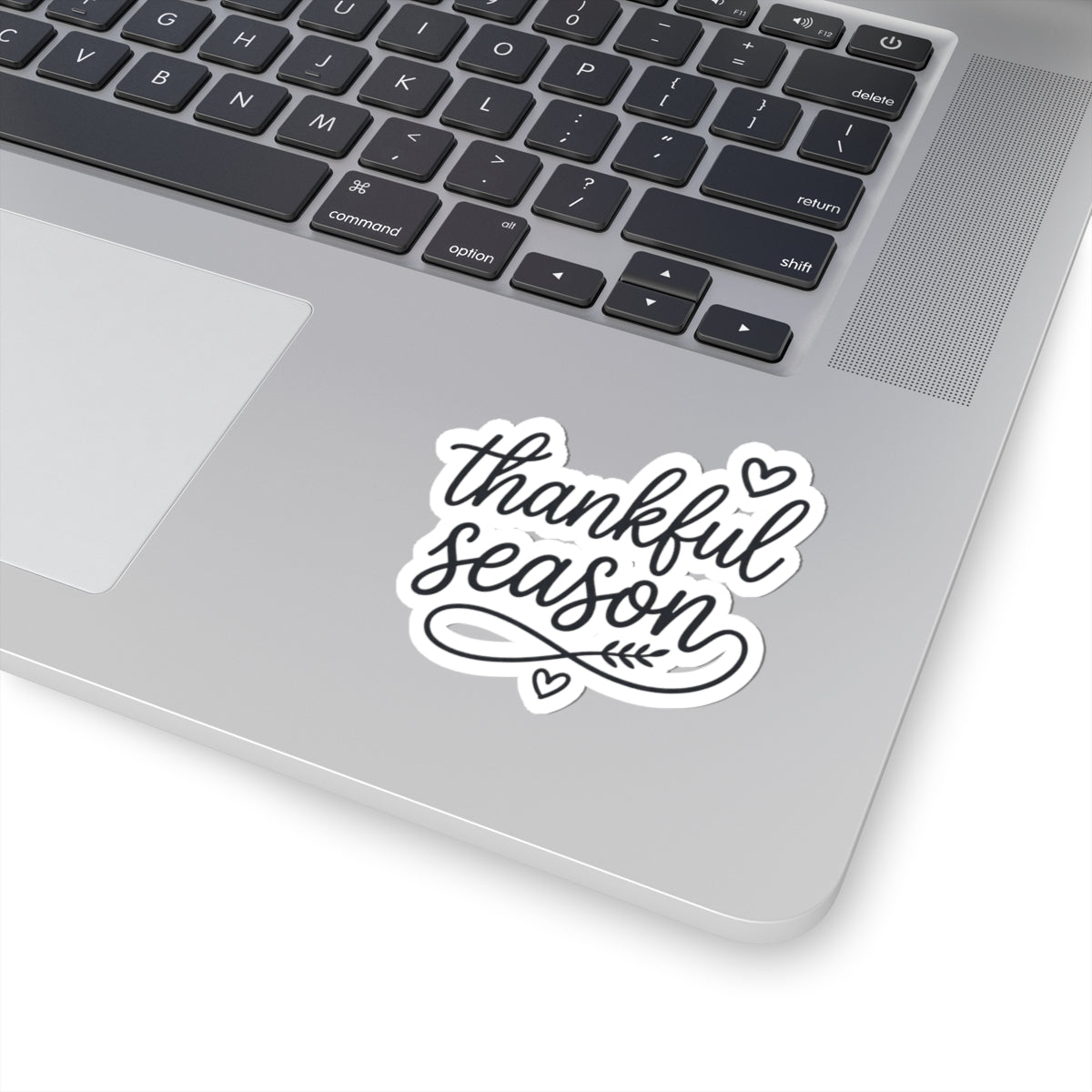 Thankful Season Sticker | Thanksgiving Fall, Harvest Script Vinyl