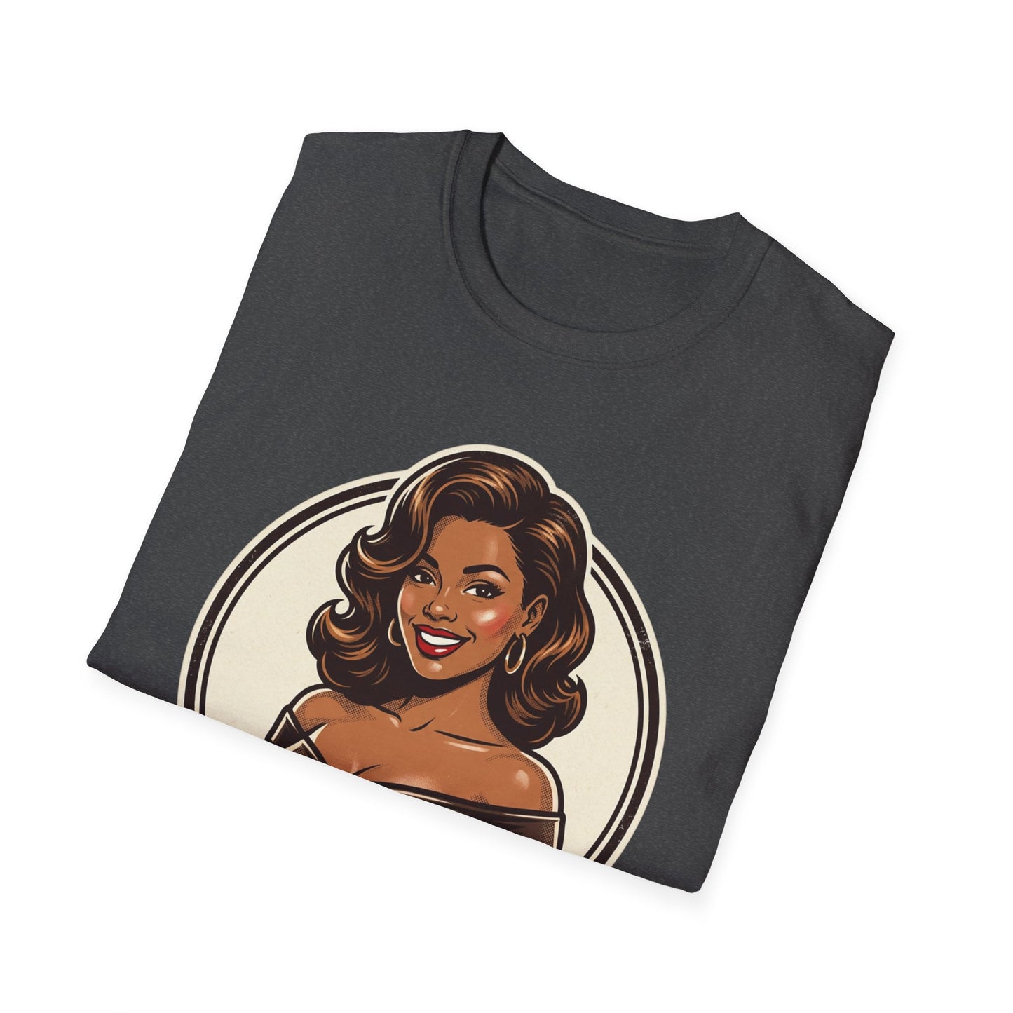"Super Sexy Crew Mate" Retro Pin-Up Graphic Tee Printify